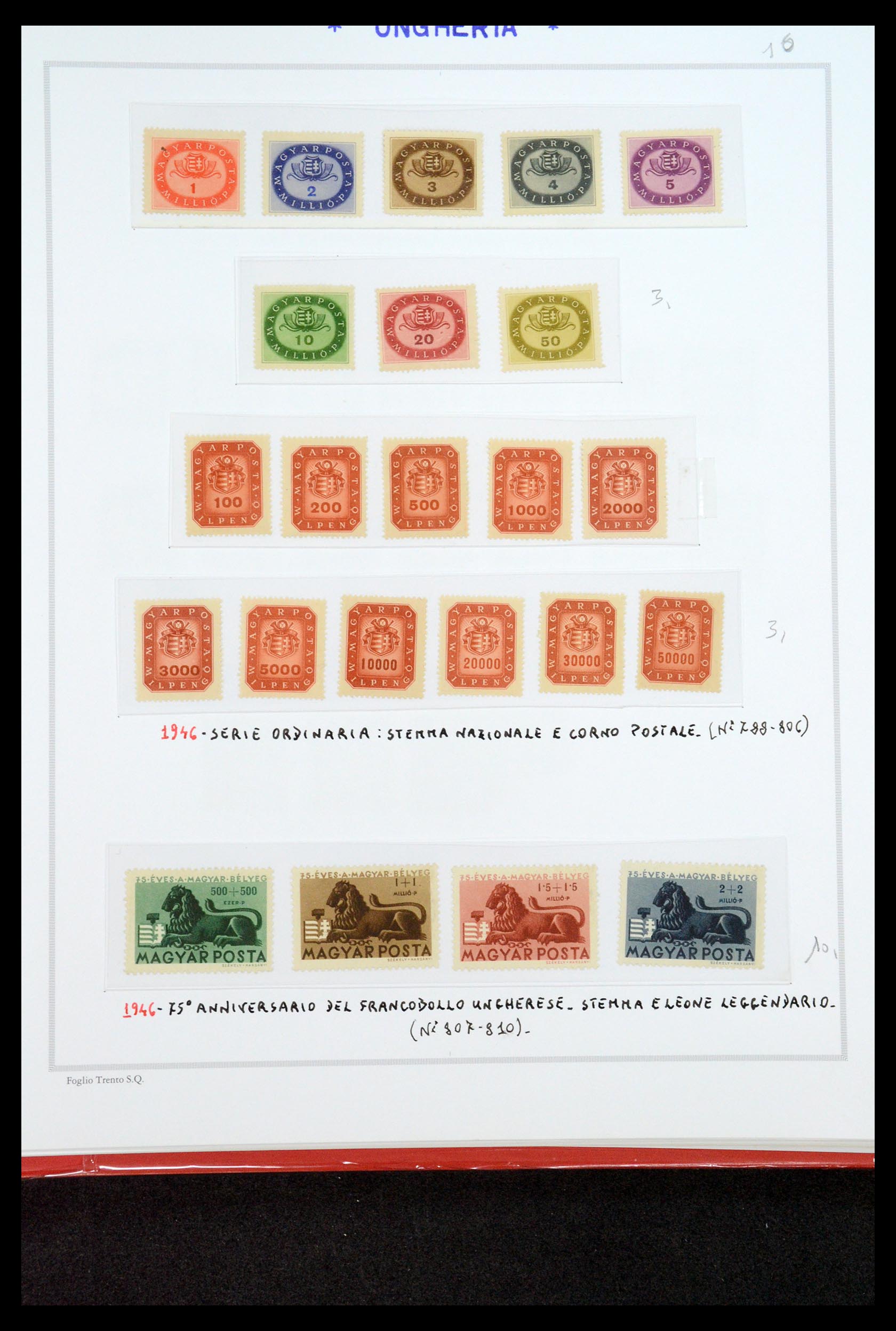35091 052 - Stamp Collection 35091 Hungary 1913-2012.