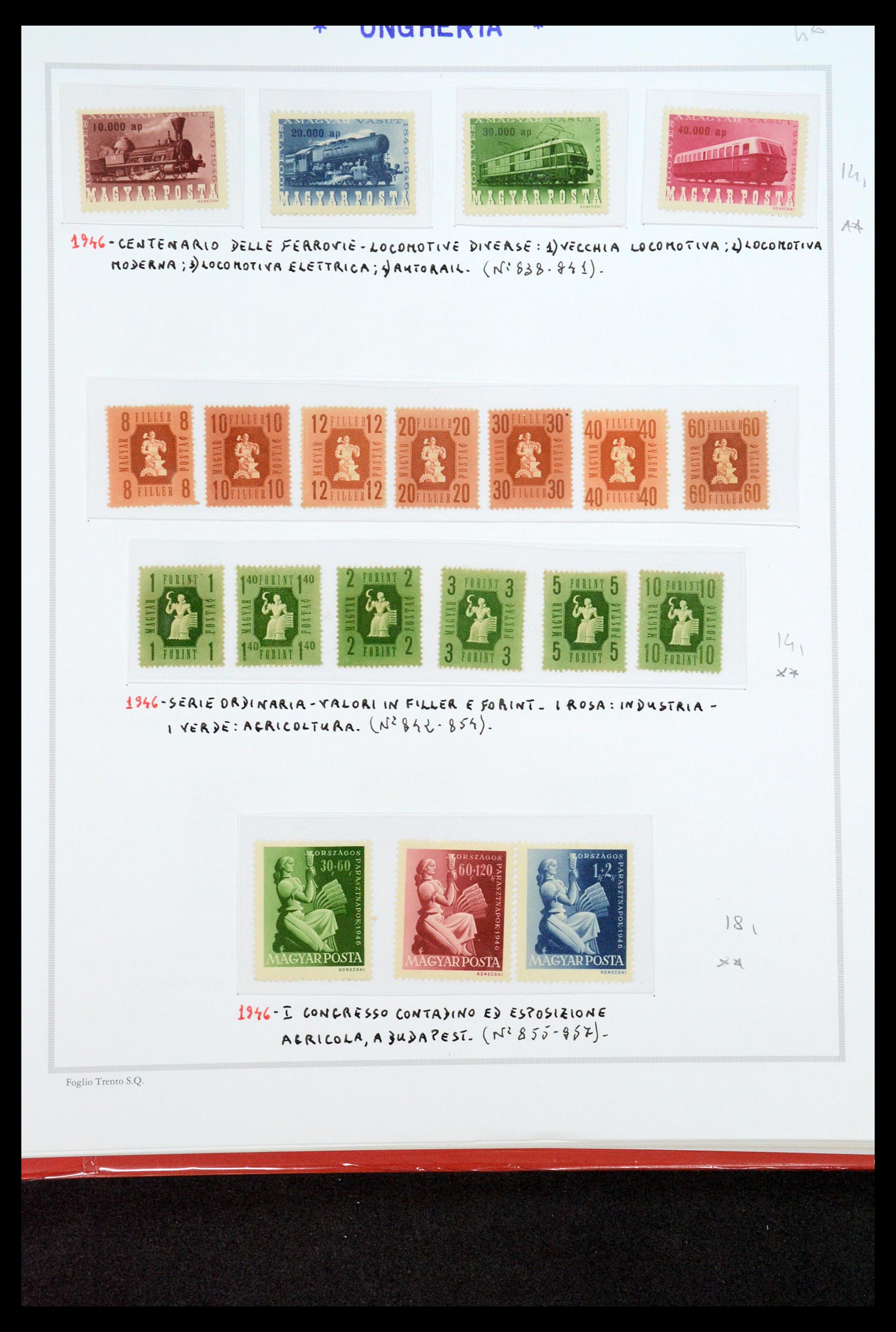 35091 054 - Postzegelverzameling 35091 Hongarije 1913-2012.