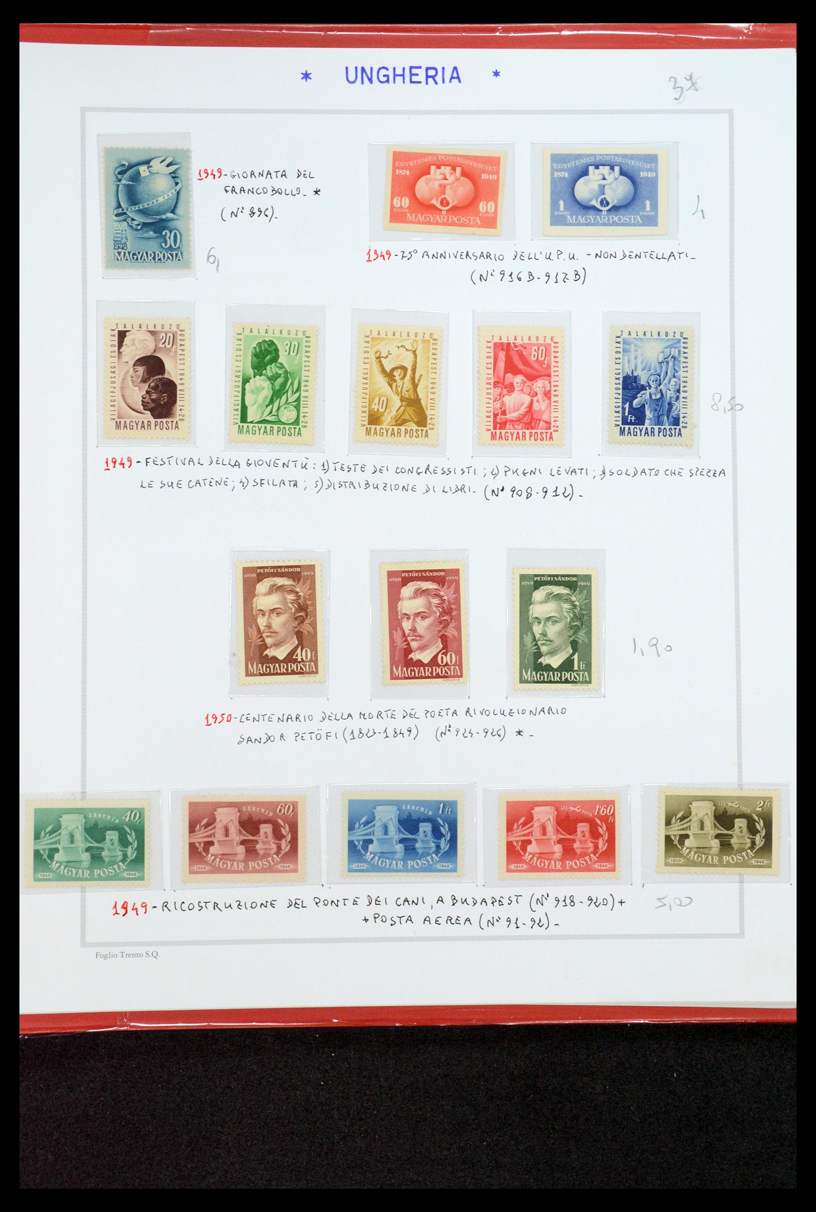 35091 060 - Postzegelverzameling 35091 Hongarije 1913-2012.