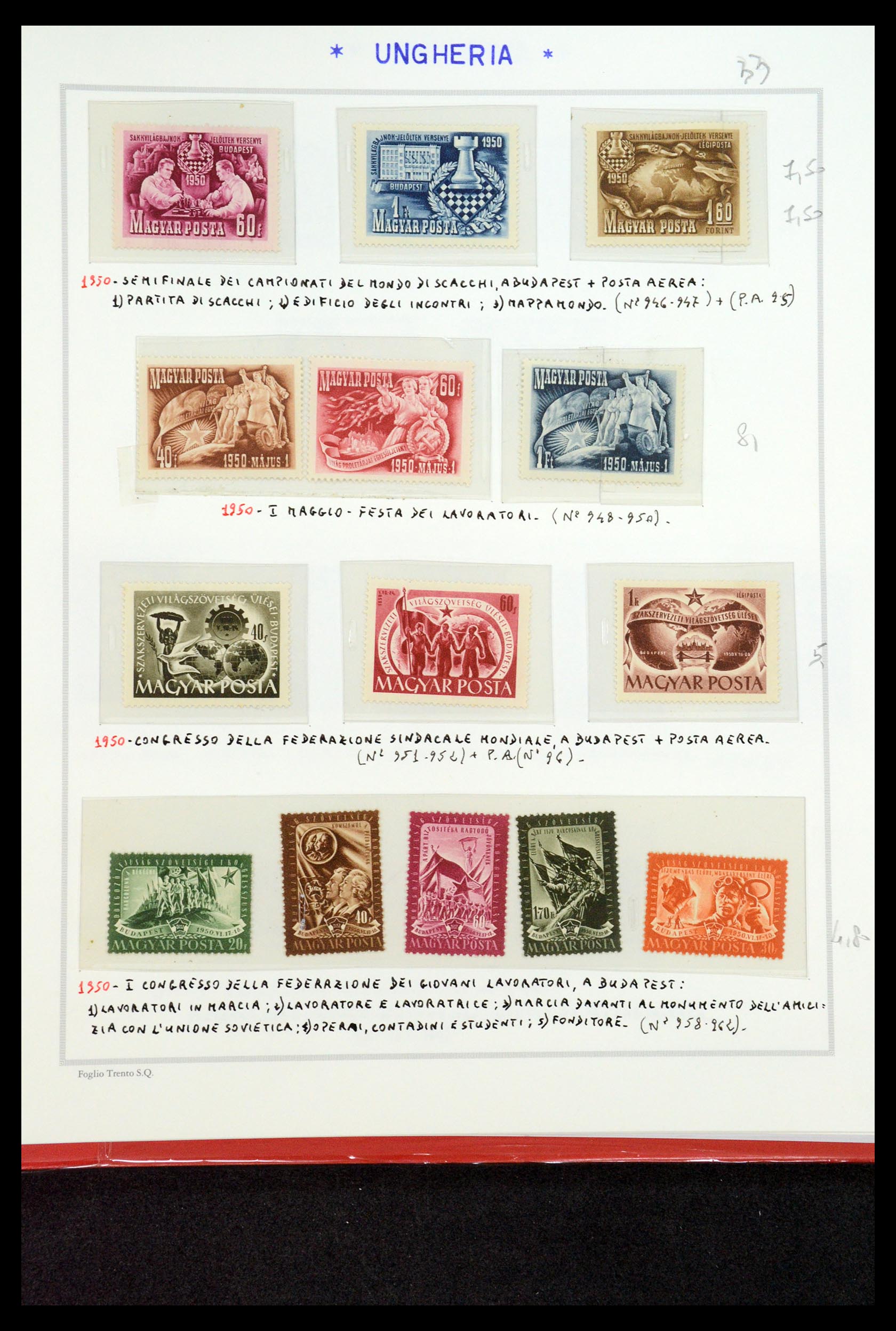 35091 063 - Stamp Collection 35091 Hungary 1913-2012.