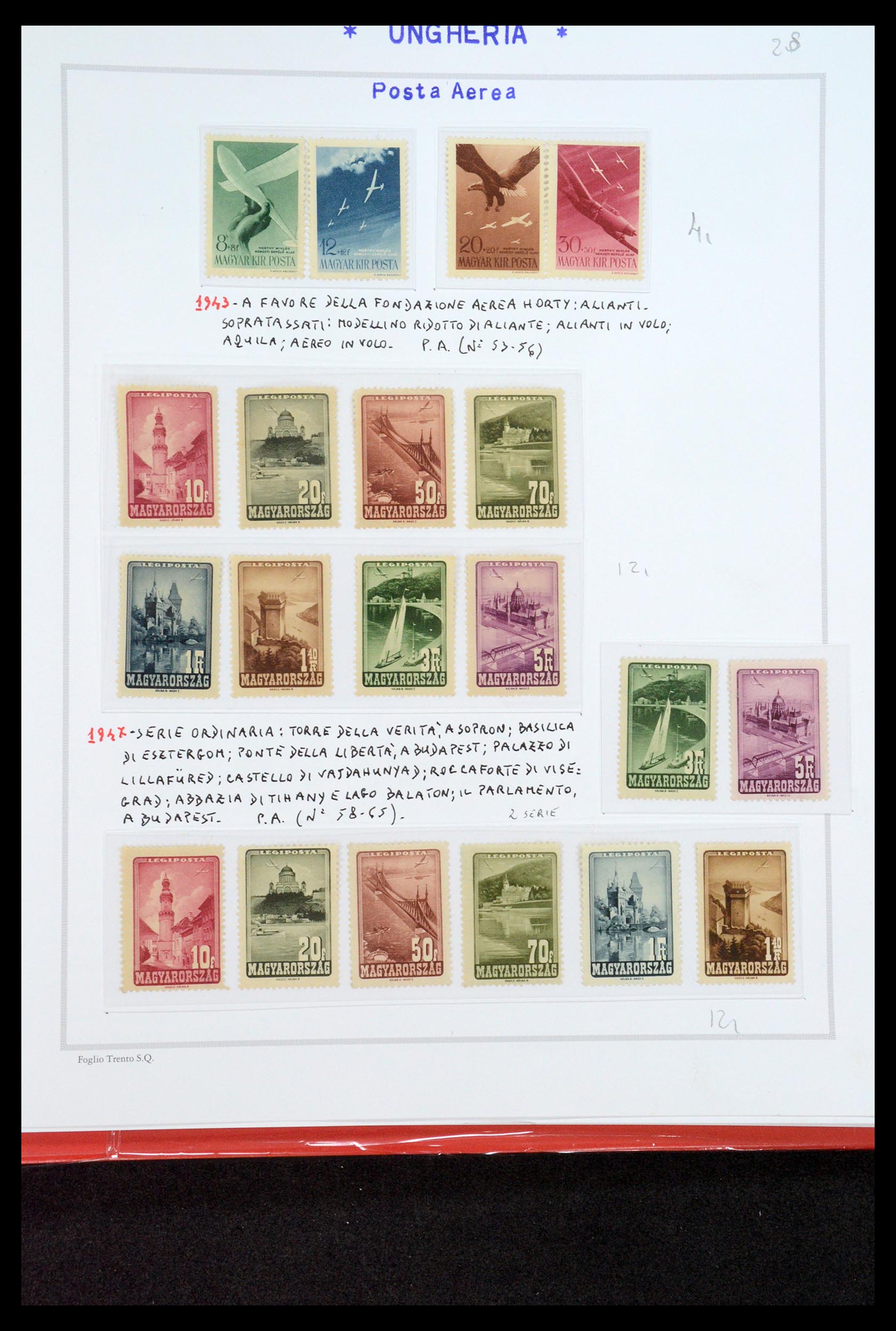 35091 070 - Postzegelverzameling 35091 Hongarije 1913-2012.