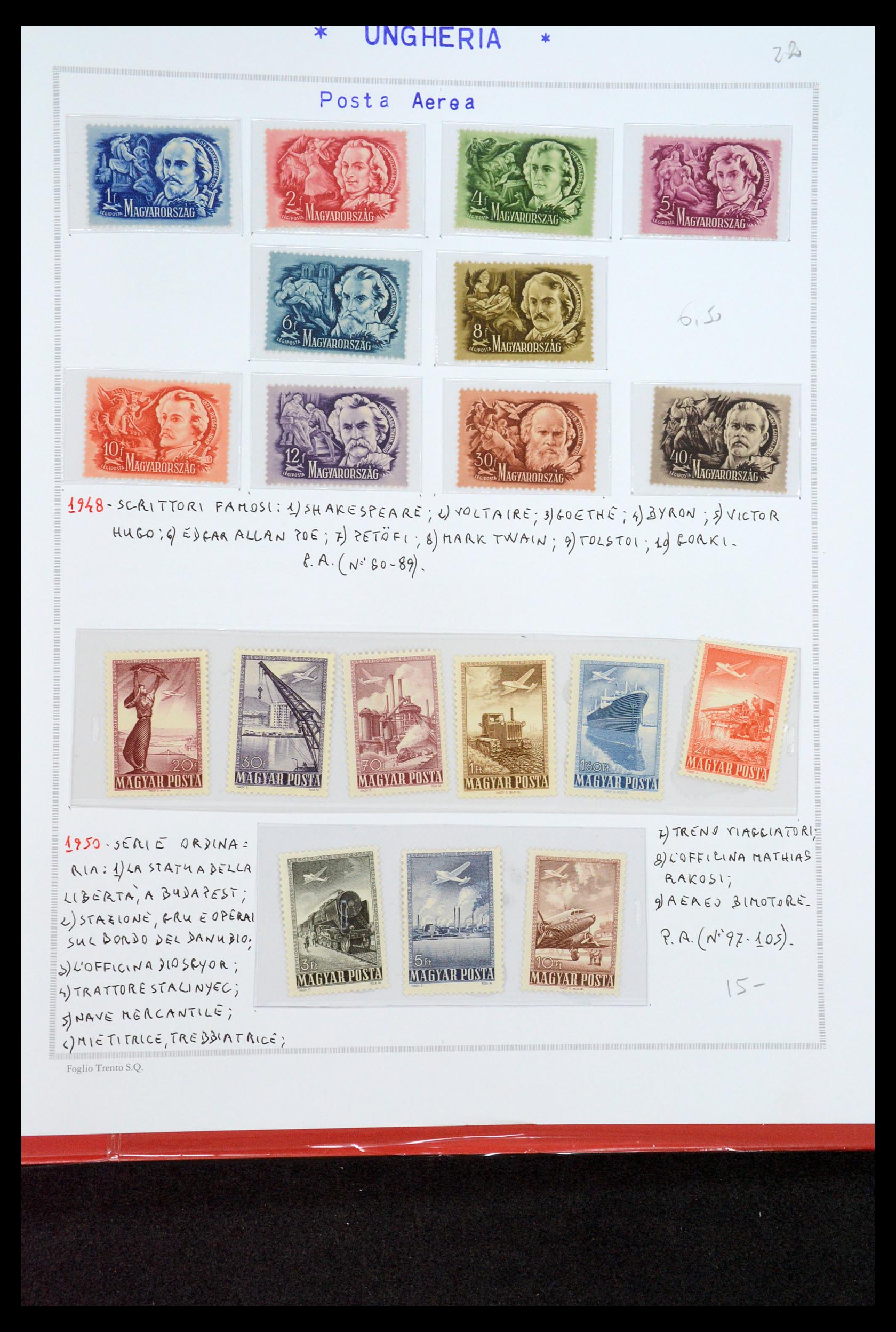35091 071 - Postzegelverzameling 35091 Hongarije 1913-2012.