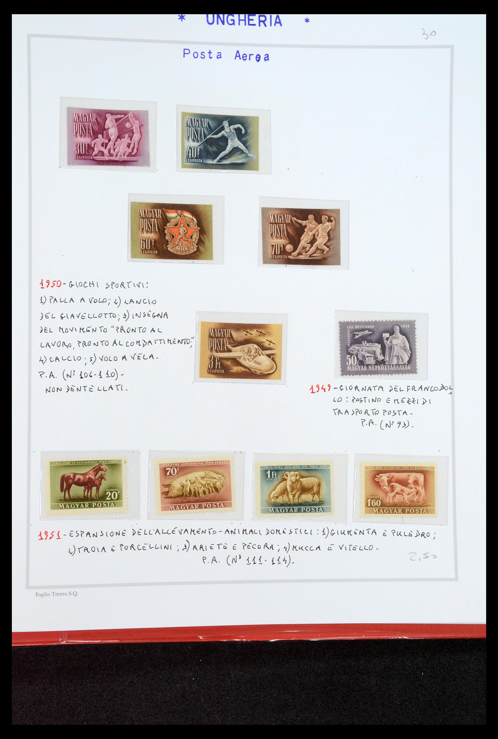 35091 072 - Stamp Collection 35091 Hungary 1913-2012.