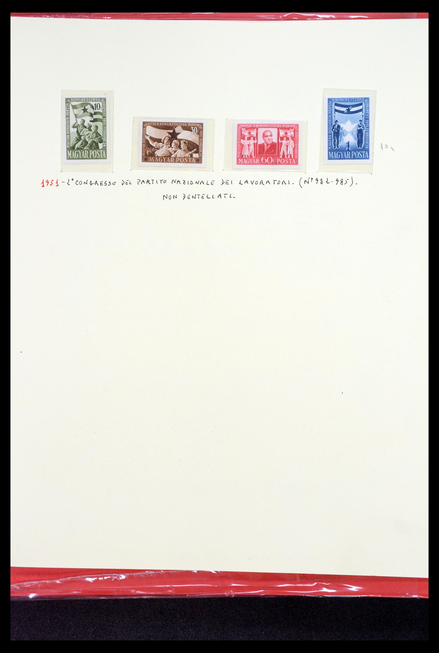 35091 077 - Postzegelverzameling 35091 Hongarije 1913-2012.