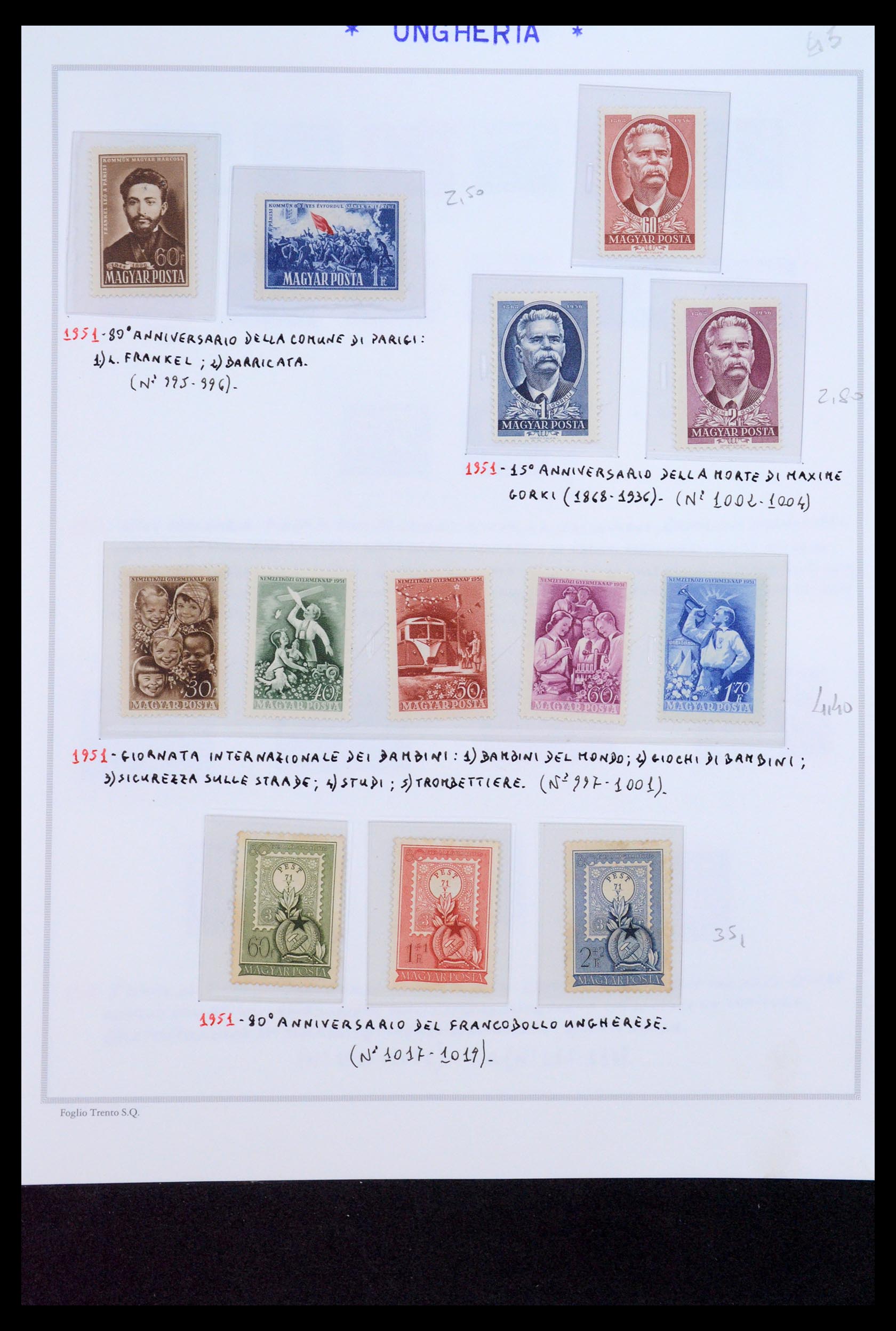 35091 079 - Stamp Collection 35091 Hungary 1913-2012.