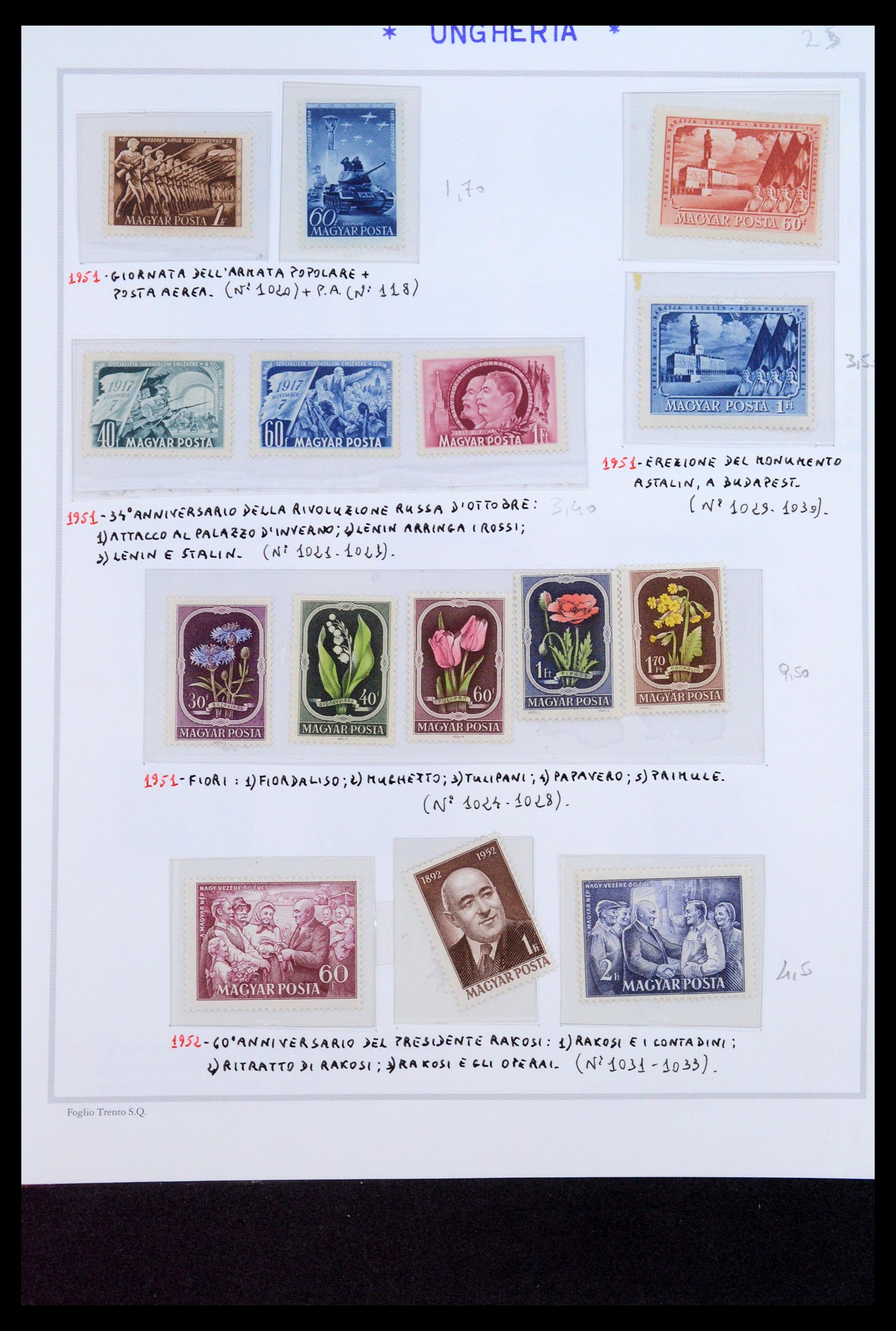 35091 081 - Postzegelverzameling 35091 Hongarije 1913-2012.