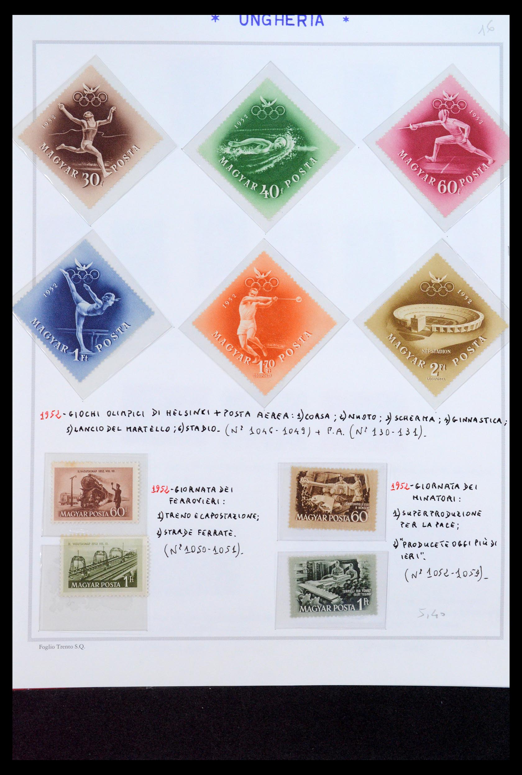 35091 083 - Postzegelverzameling 35091 Hongarije 1913-2012.
