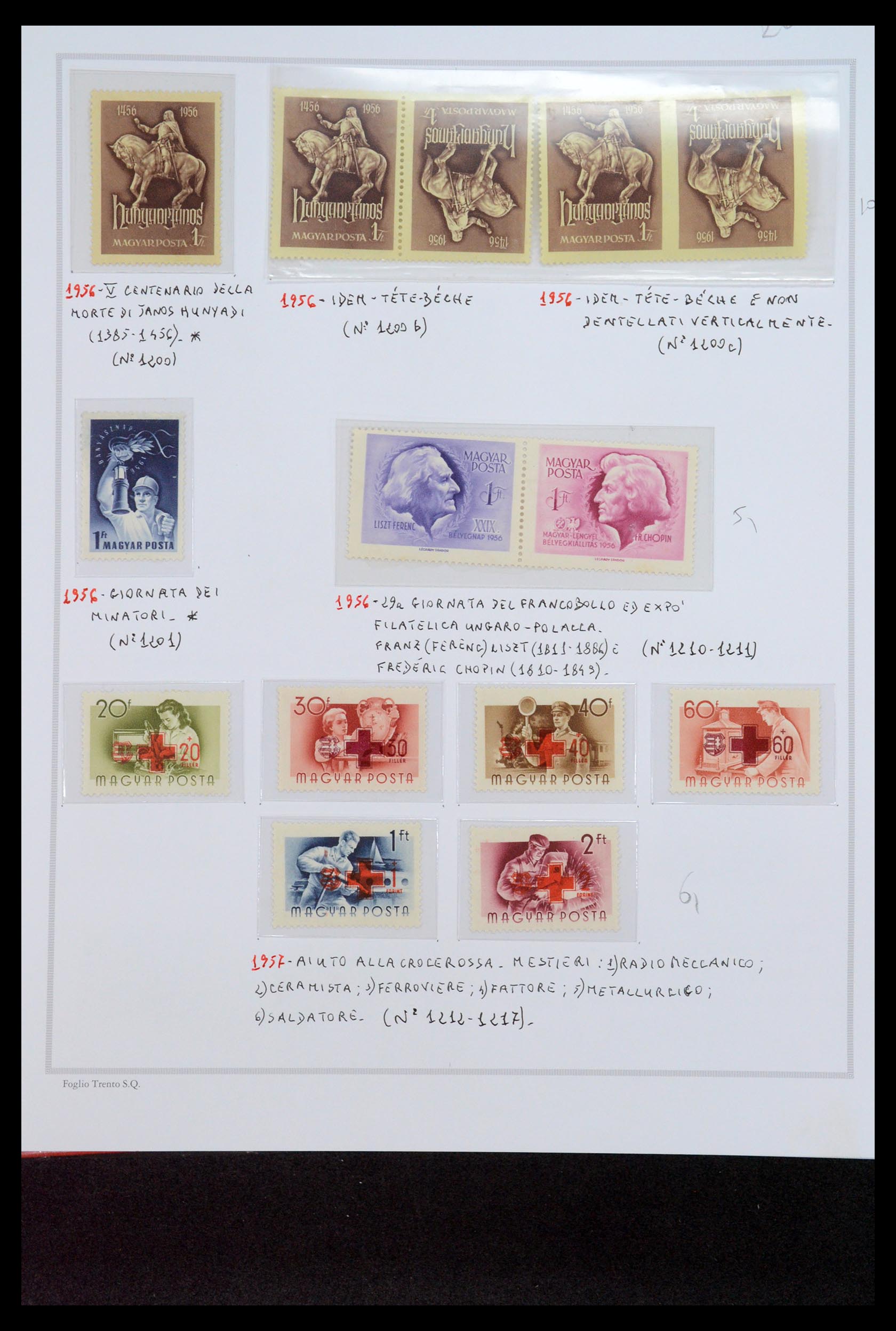 35091 095 - Postzegelverzameling 35091 Hongarije 1913-2012.