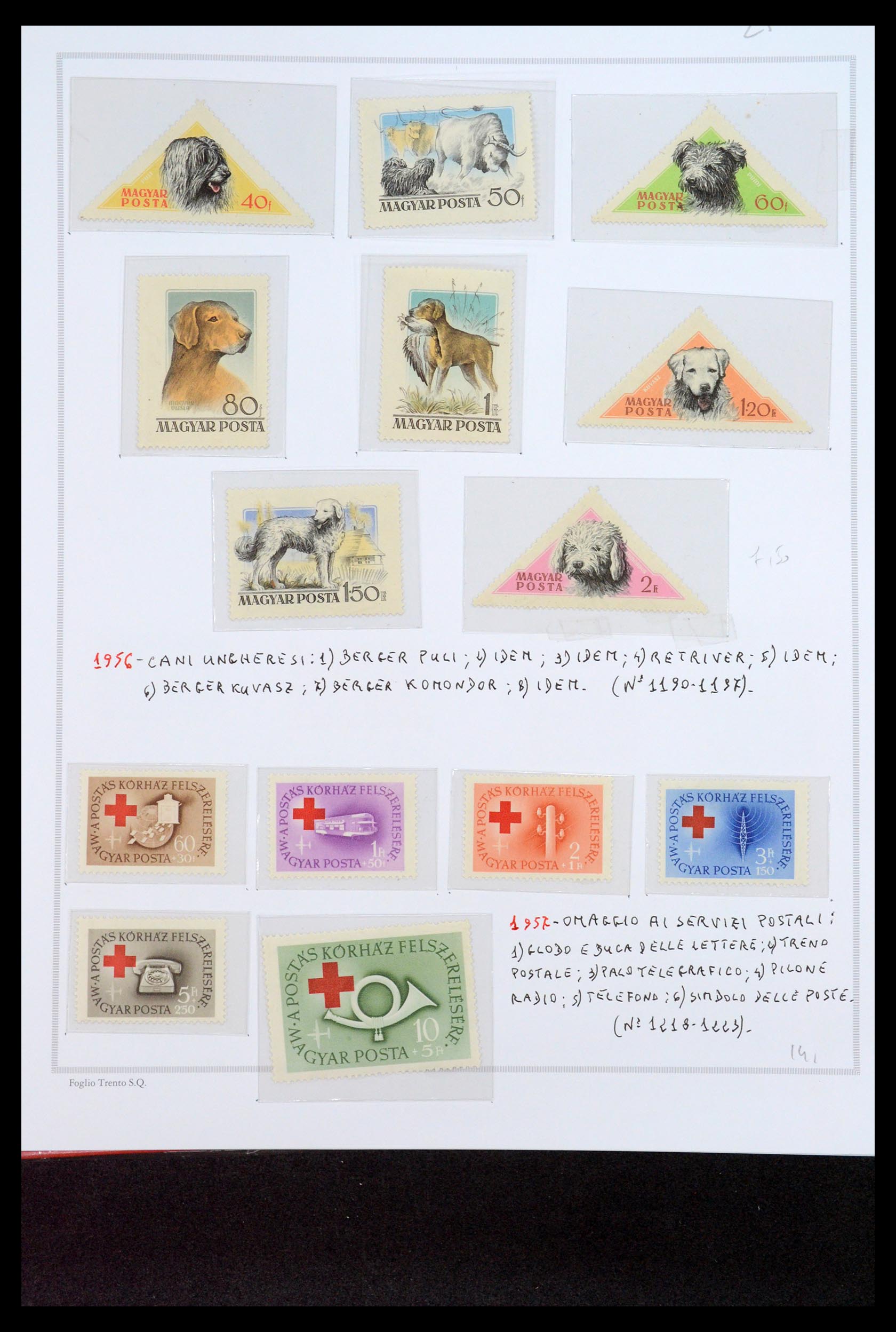 35091 096 - Postzegelverzameling 35091 Hongarije 1913-2012.