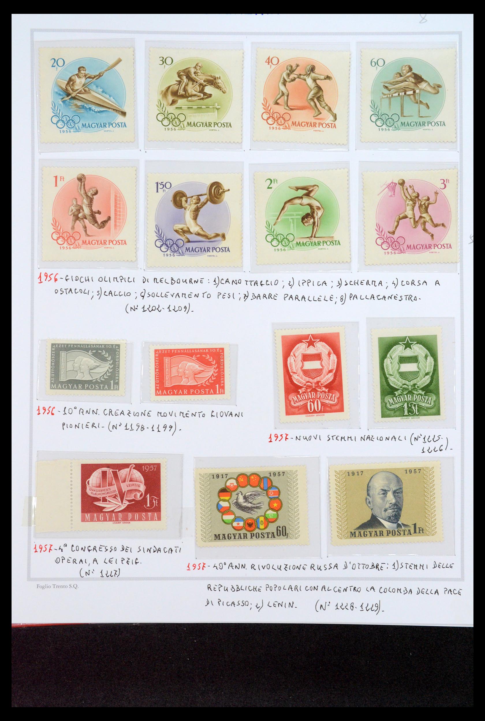 35091 097 - Postzegelverzameling 35091 Hongarije 1913-2012.