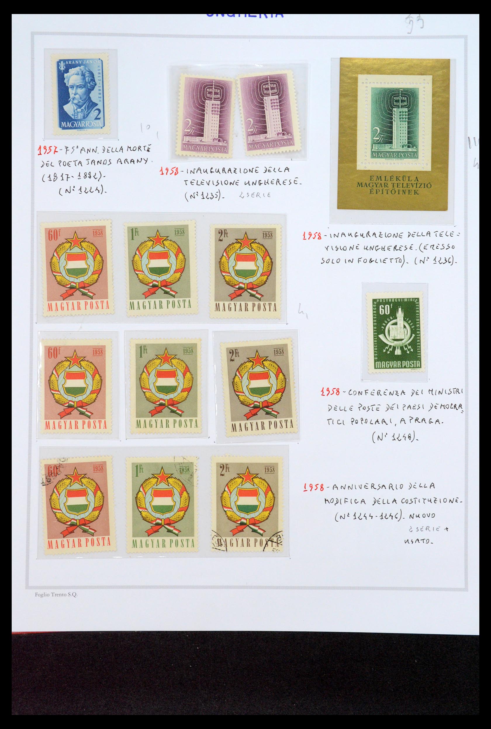 35091 098 - Postzegelverzameling 35091 Hongarije 1913-2012.