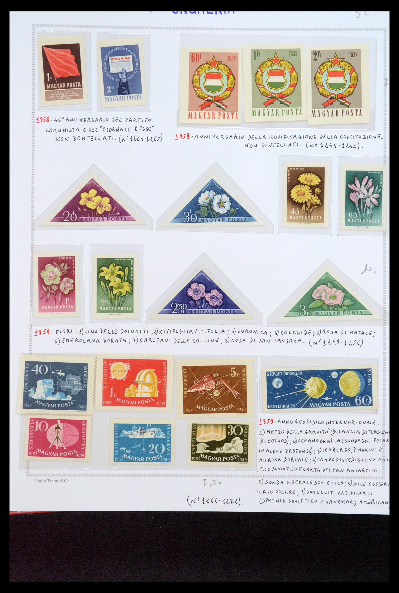 35091 100 - Postzegelverzameling 35091 Hongarije 1913-2012.