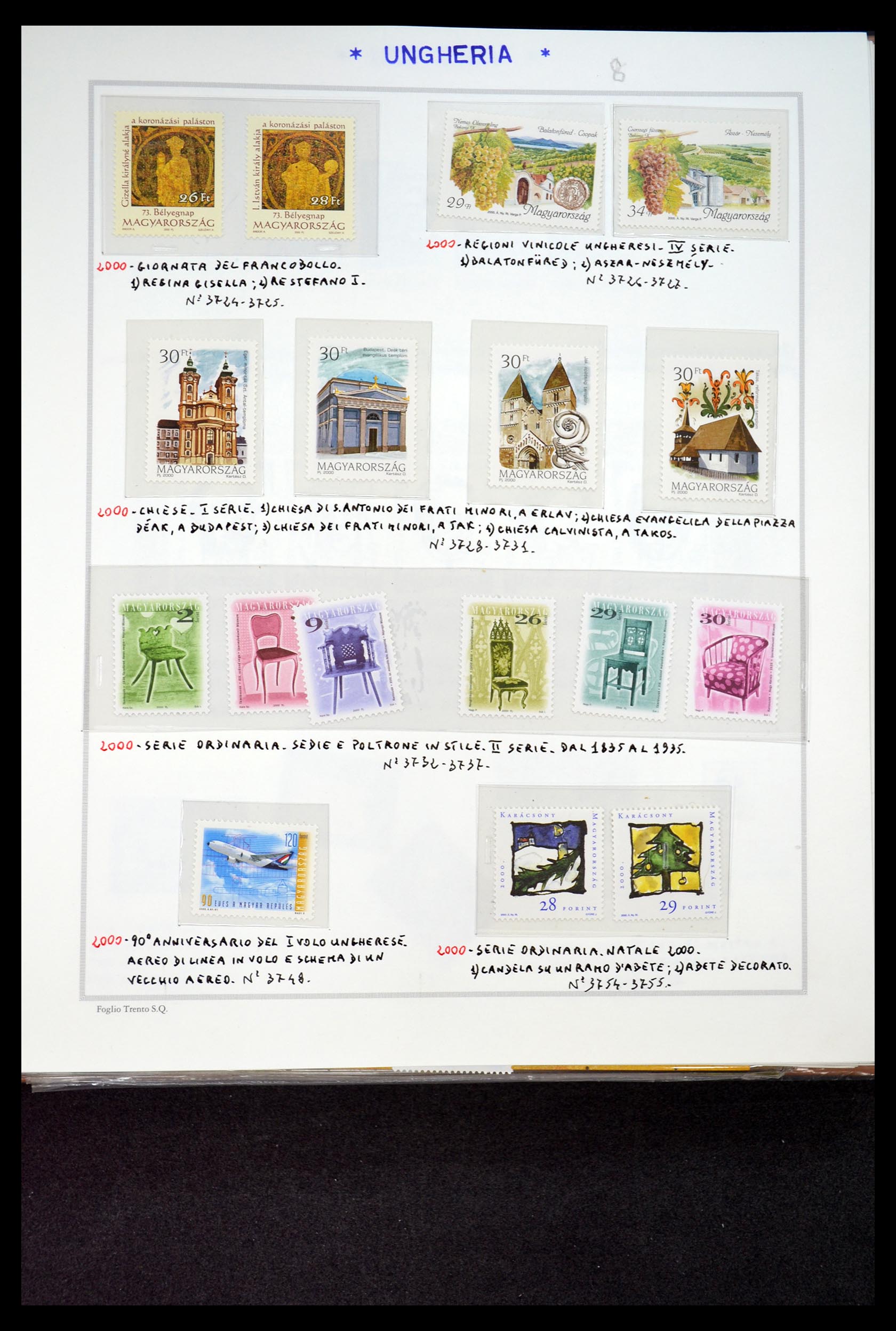 35091 501 - Postzegelverzameling 35091 Hongarije 1913-2012.