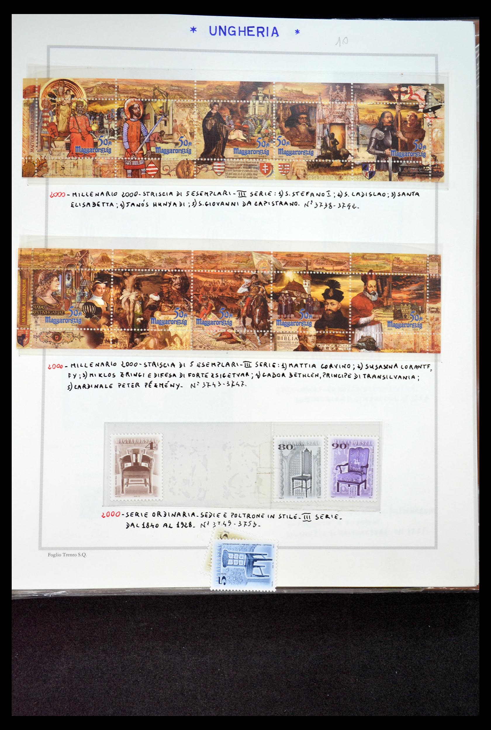 35091 503 - Postzegelverzameling 35091 Hongarije 1913-2012.