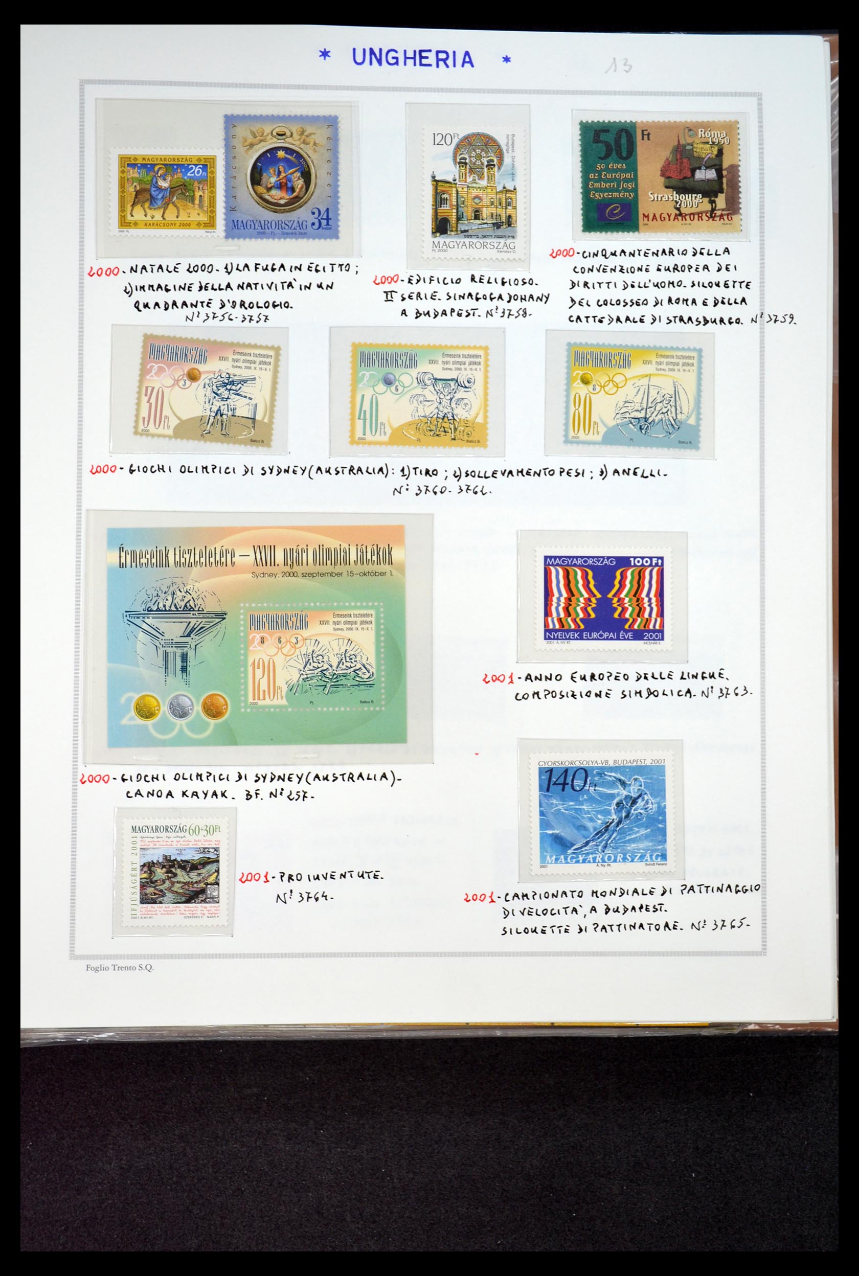 35091 504 - Postzegelverzameling 35091 Hongarije 1913-2012.
