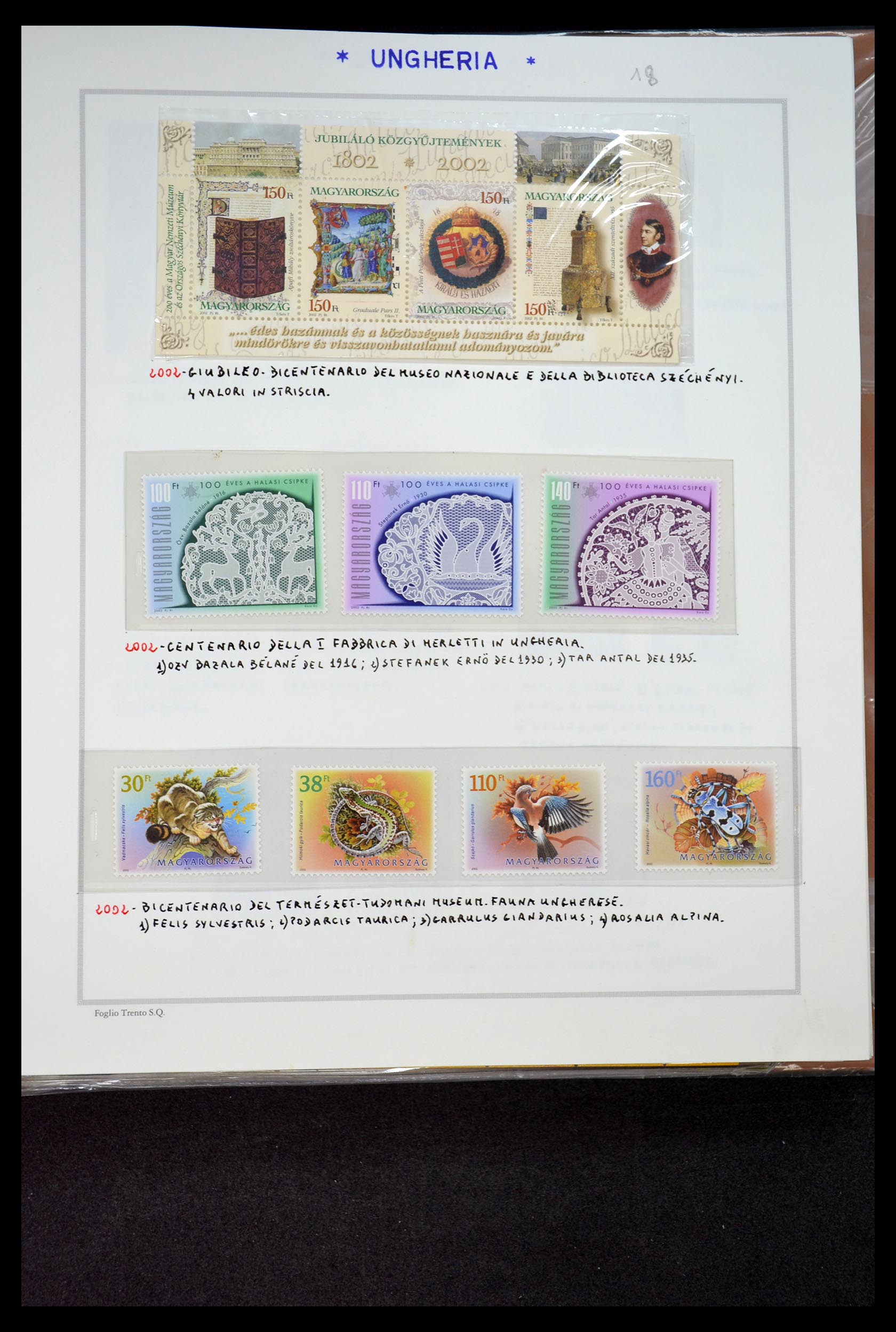 35091 510 - Postzegelverzameling 35091 Hongarije 1913-2012.