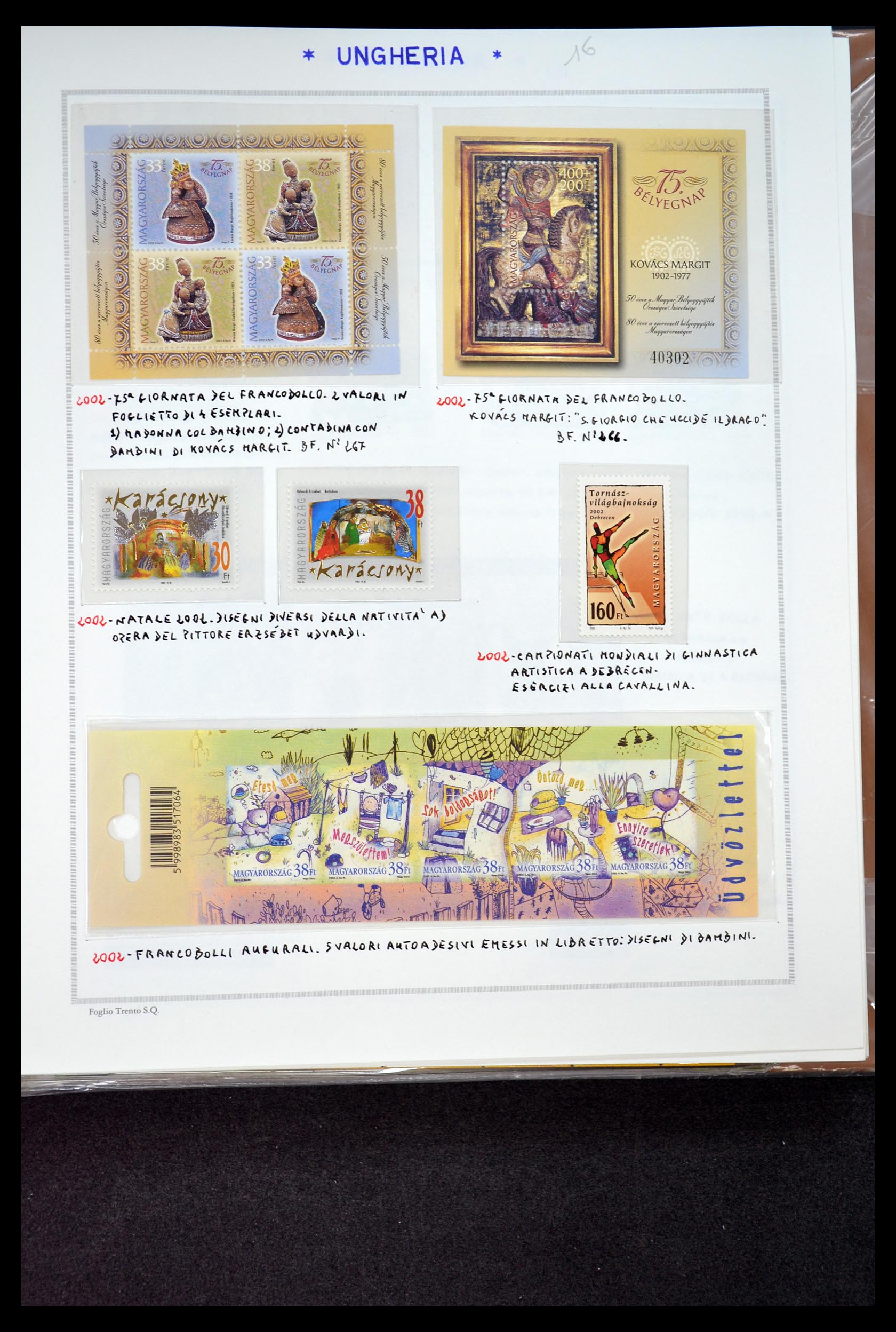 35091 512 - Postzegelverzameling 35091 Hongarije 1913-2012.