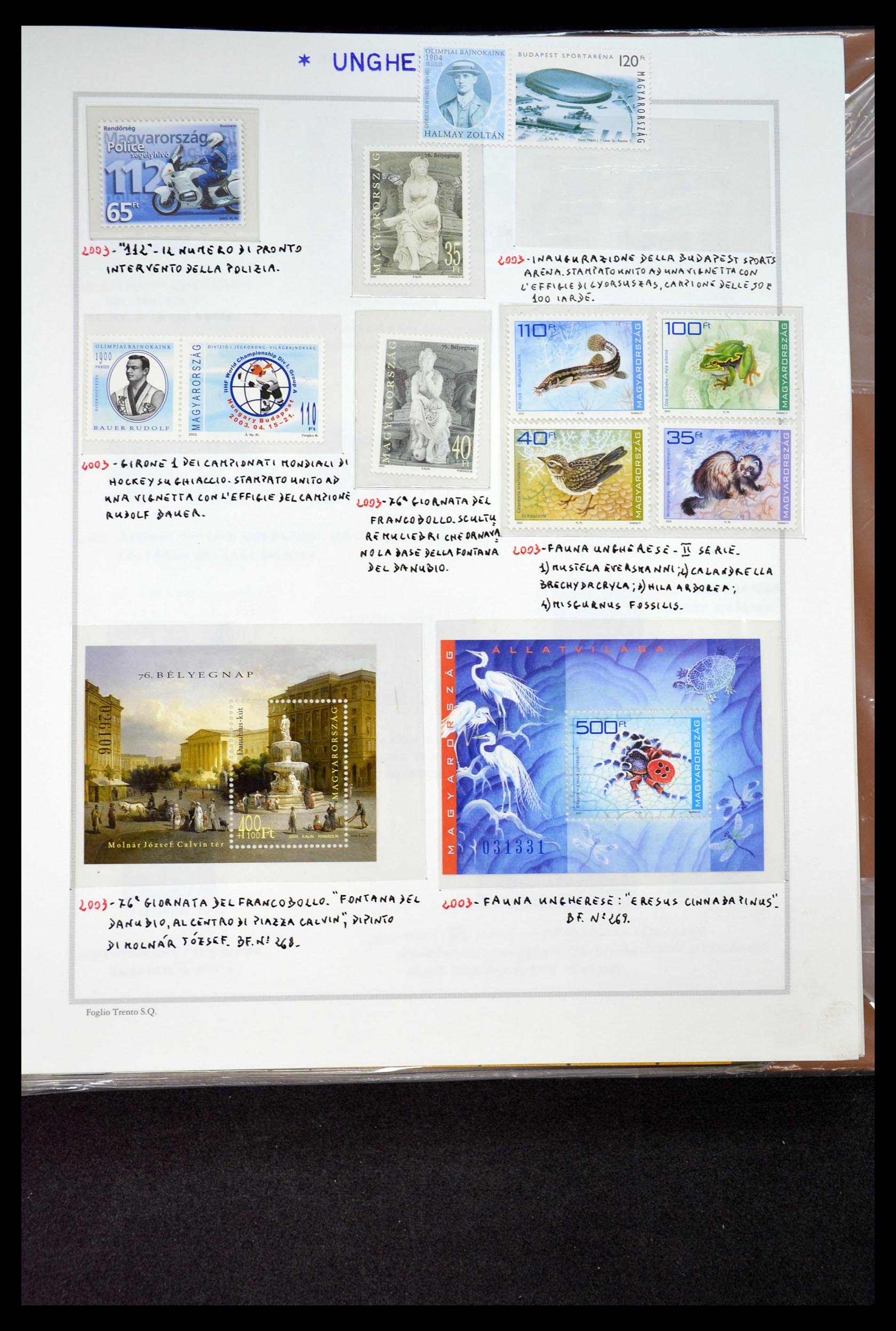 35091 515 - Postzegelverzameling 35091 Hongarije 1913-2012.
