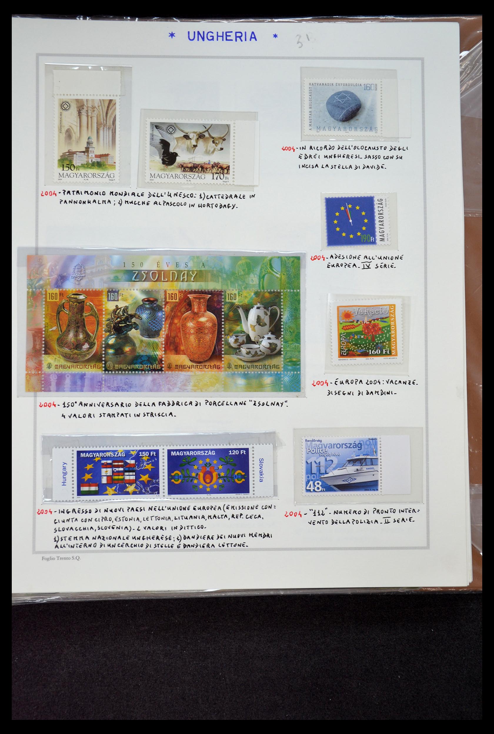 35091 519 - Postzegelverzameling 35091 Hongarije 1913-2012.