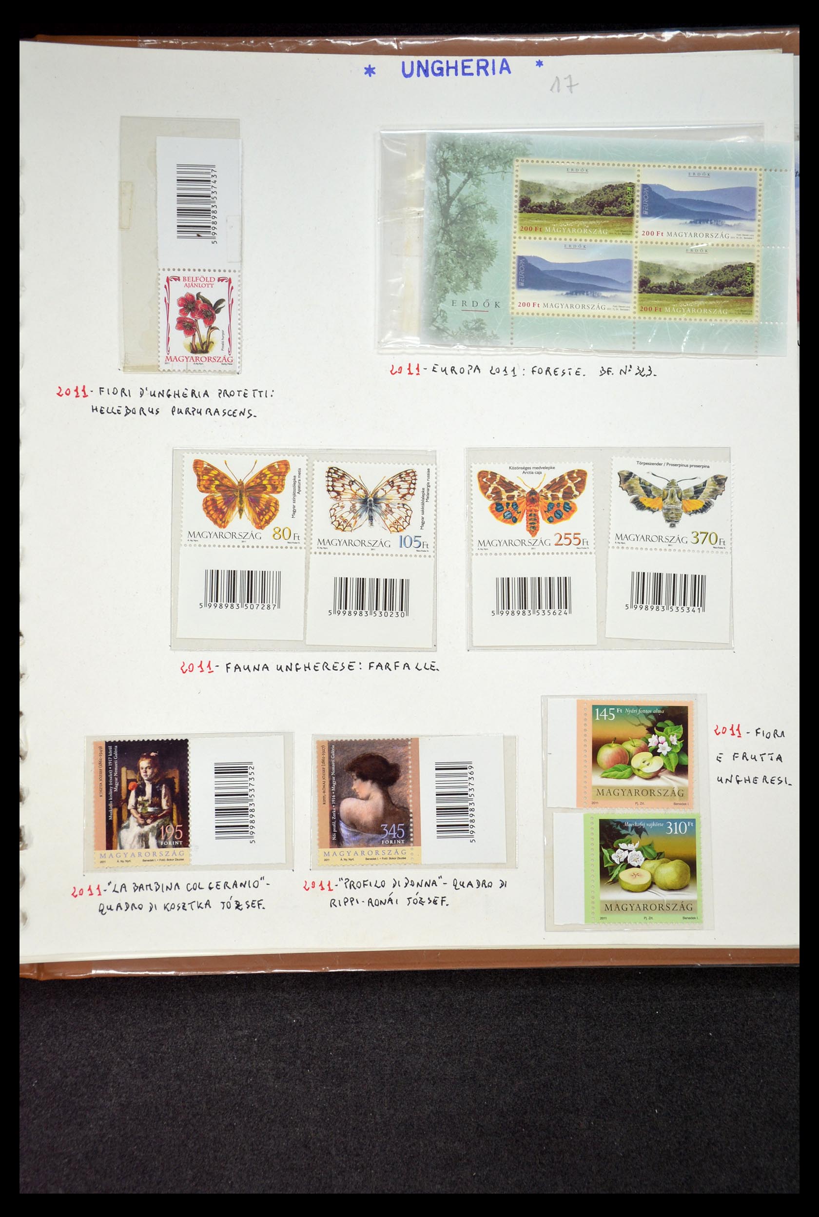 35091 582 - Postzegelverzameling 35091 Hongarije 1913-2012.