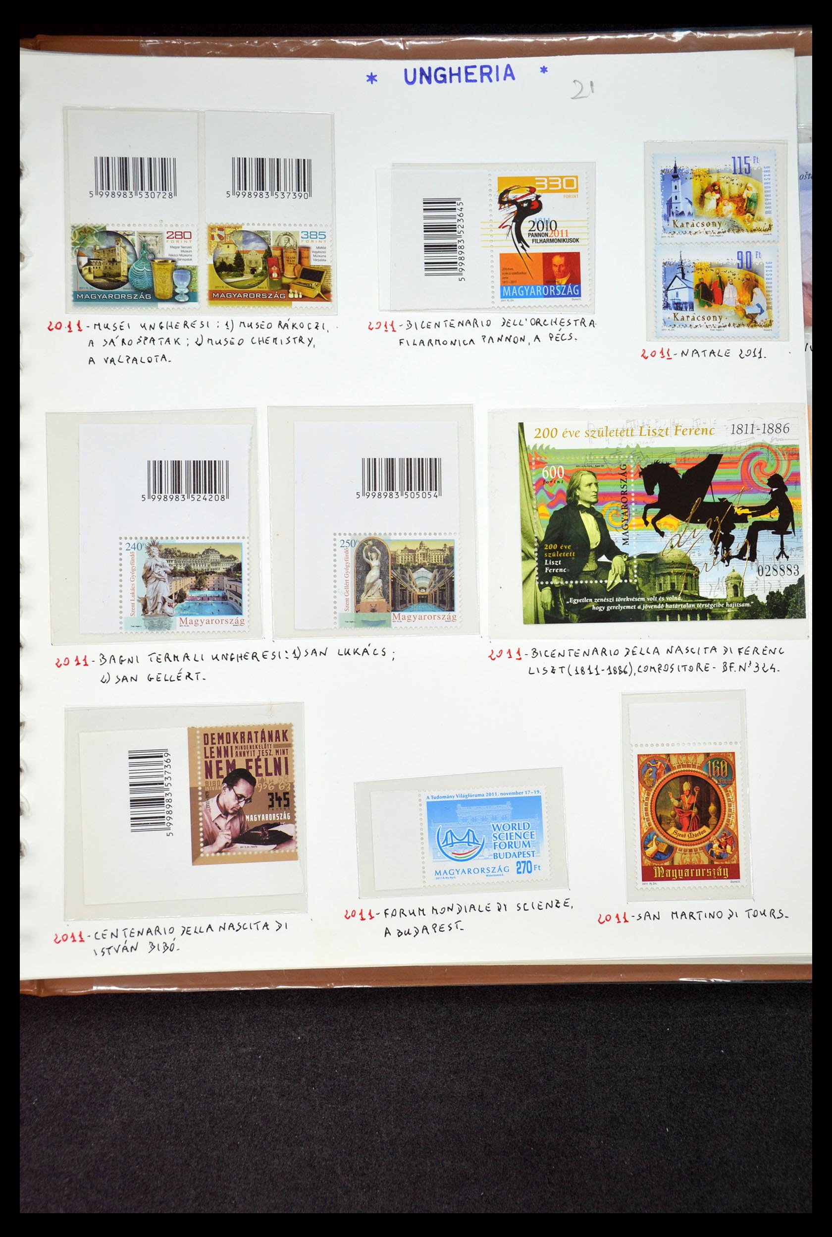 35091 583 - Postzegelverzameling 35091 Hongarije 1913-2012.