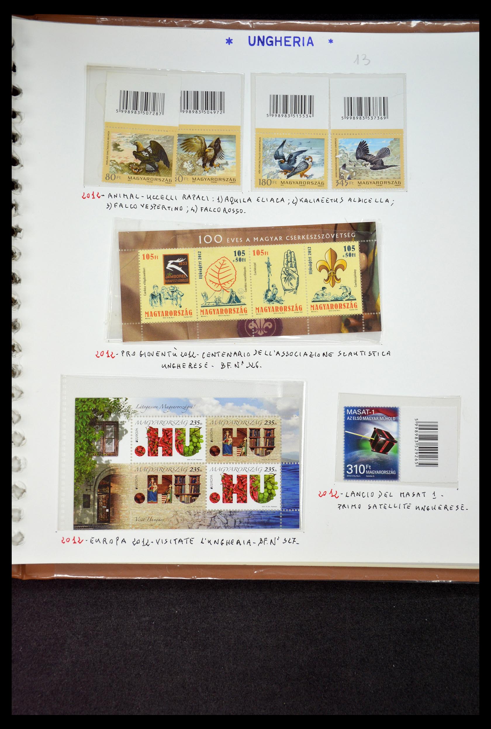 35091 585 - Postzegelverzameling 35091 Hongarije 1913-2012.