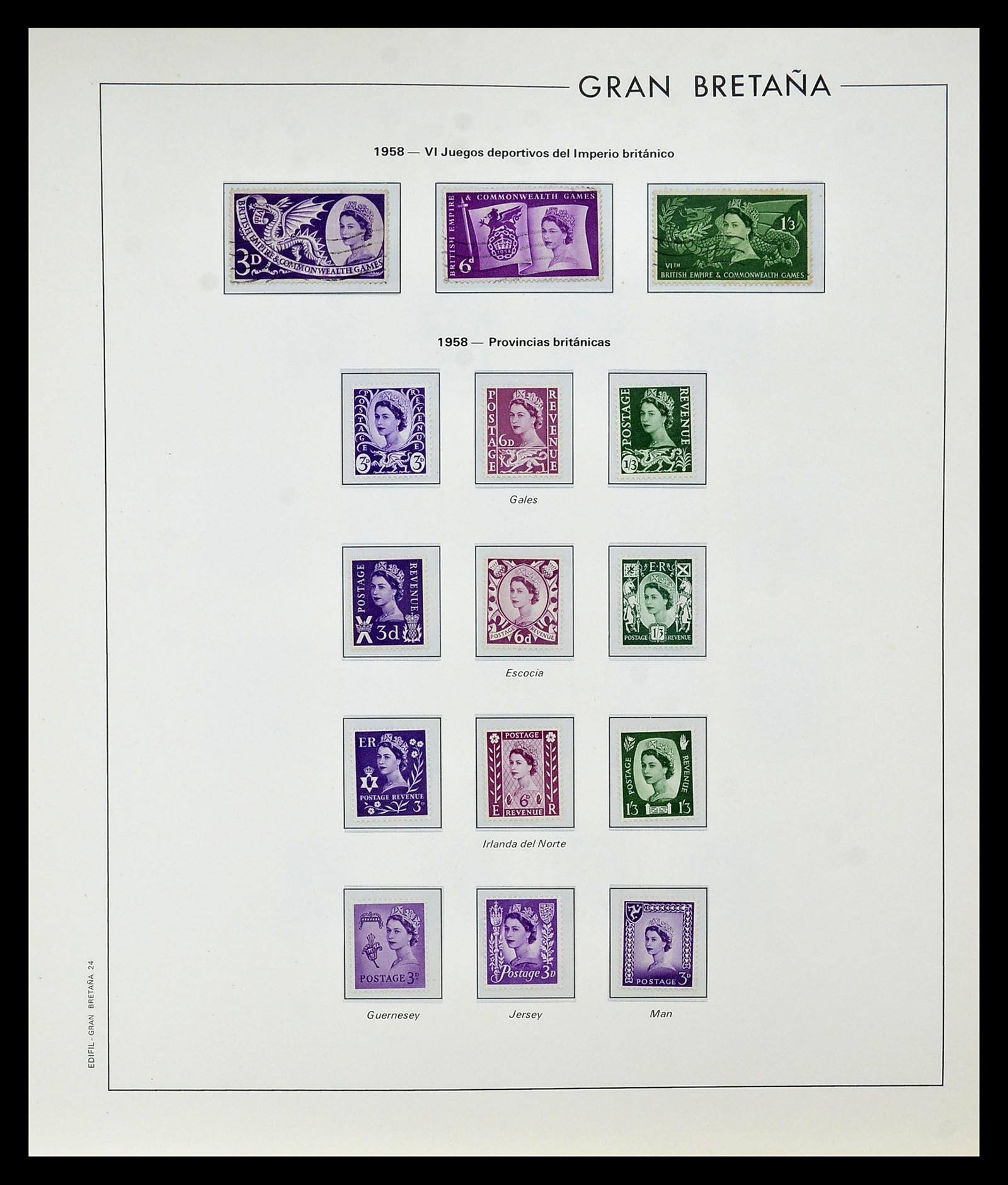 35094 020 - Stamp Collection 35094 Great Britain 1841-1981.