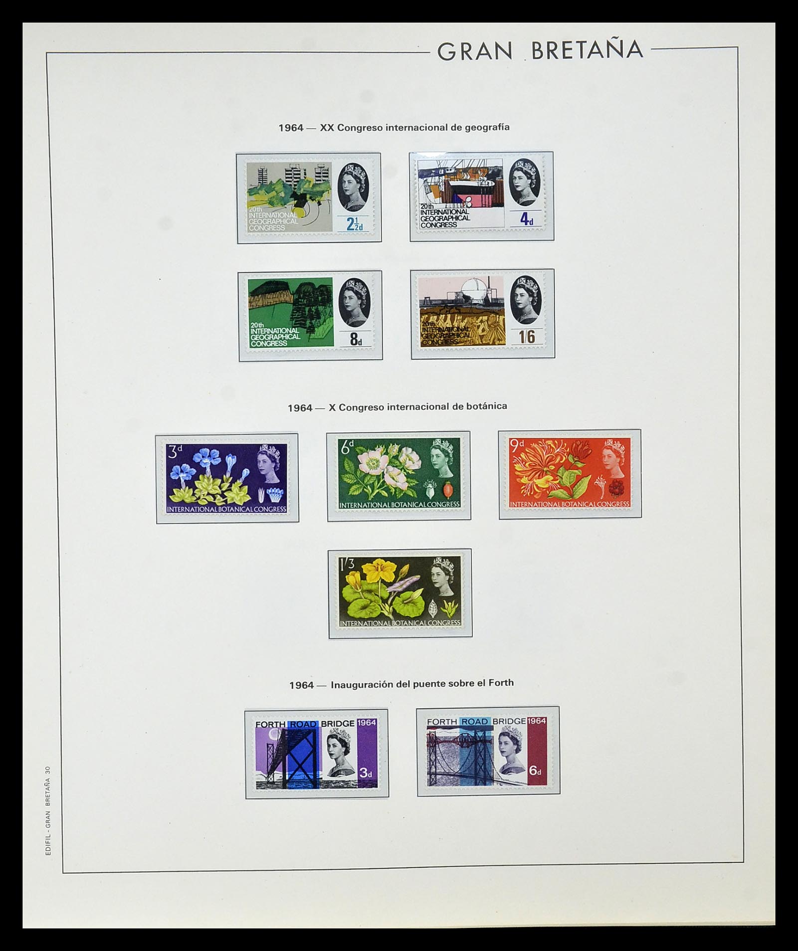 35094 026 - Postzegelverzameling 35094 Engeland 1841-1981.