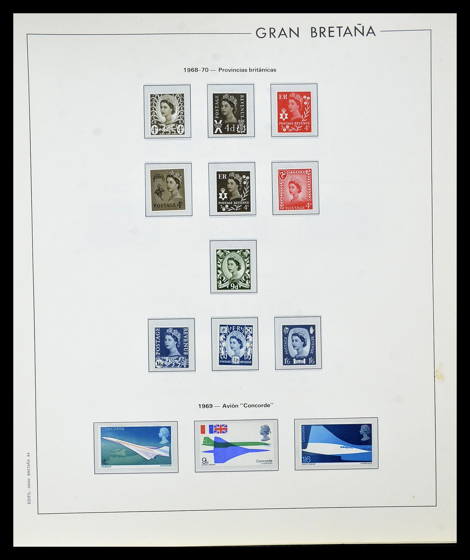 35094 040 - Postzegelverzameling 35094 Engeland 1841-1981.