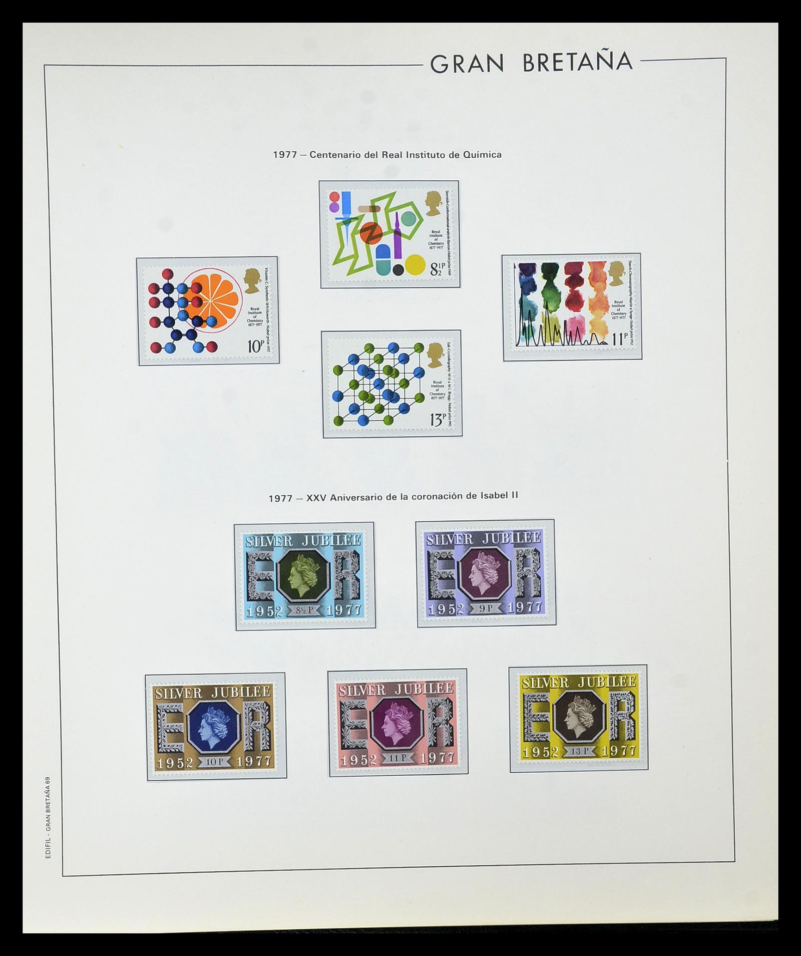 35094 065 - Postzegelverzameling 35094 Engeland 1841-1981.