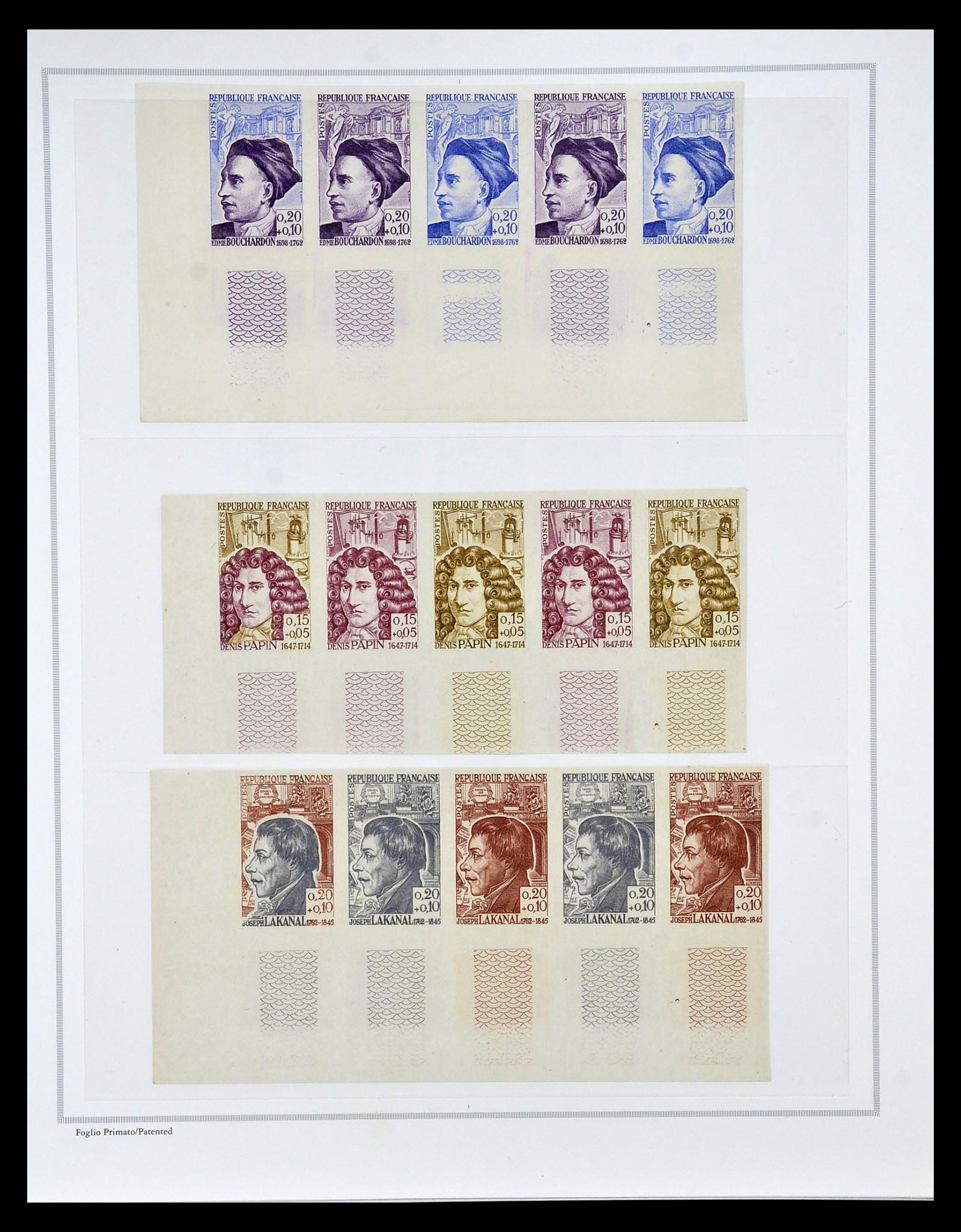 35097 004 - Postzegelverzameling 35097 Frankrijk 1955-1963.