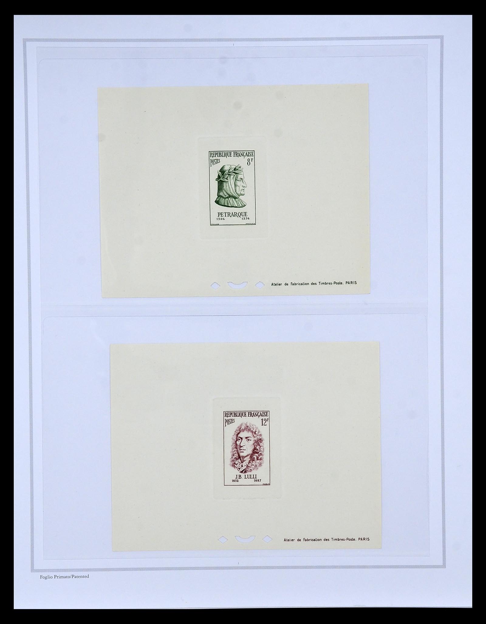 35097 009 - Postzegelverzameling 35097 Frankrijk 1955-1963.