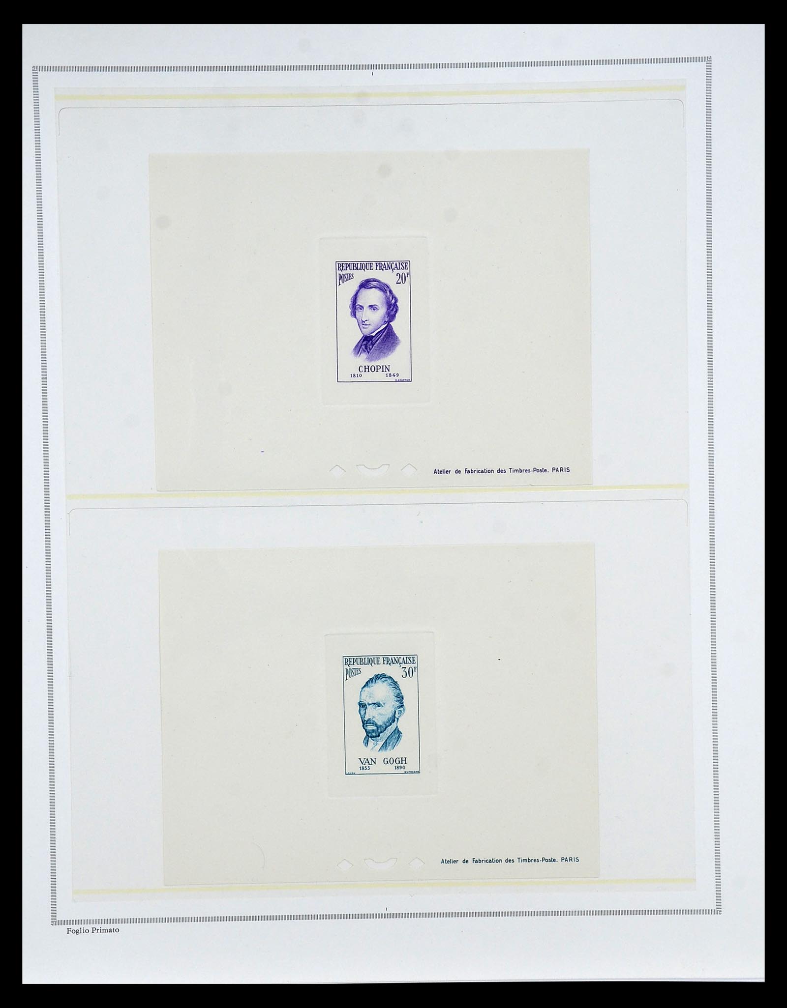 35097 011 - Postzegelverzameling 35097 Frankrijk 1955-1963.