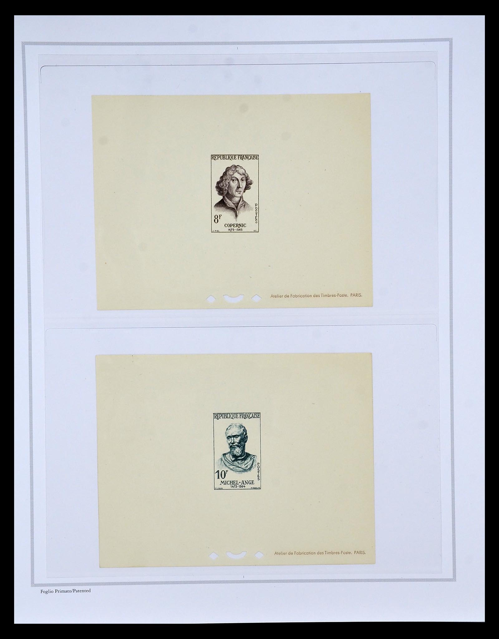 35097 012 - Postzegelverzameling 35097 Frankrijk 1955-1963.