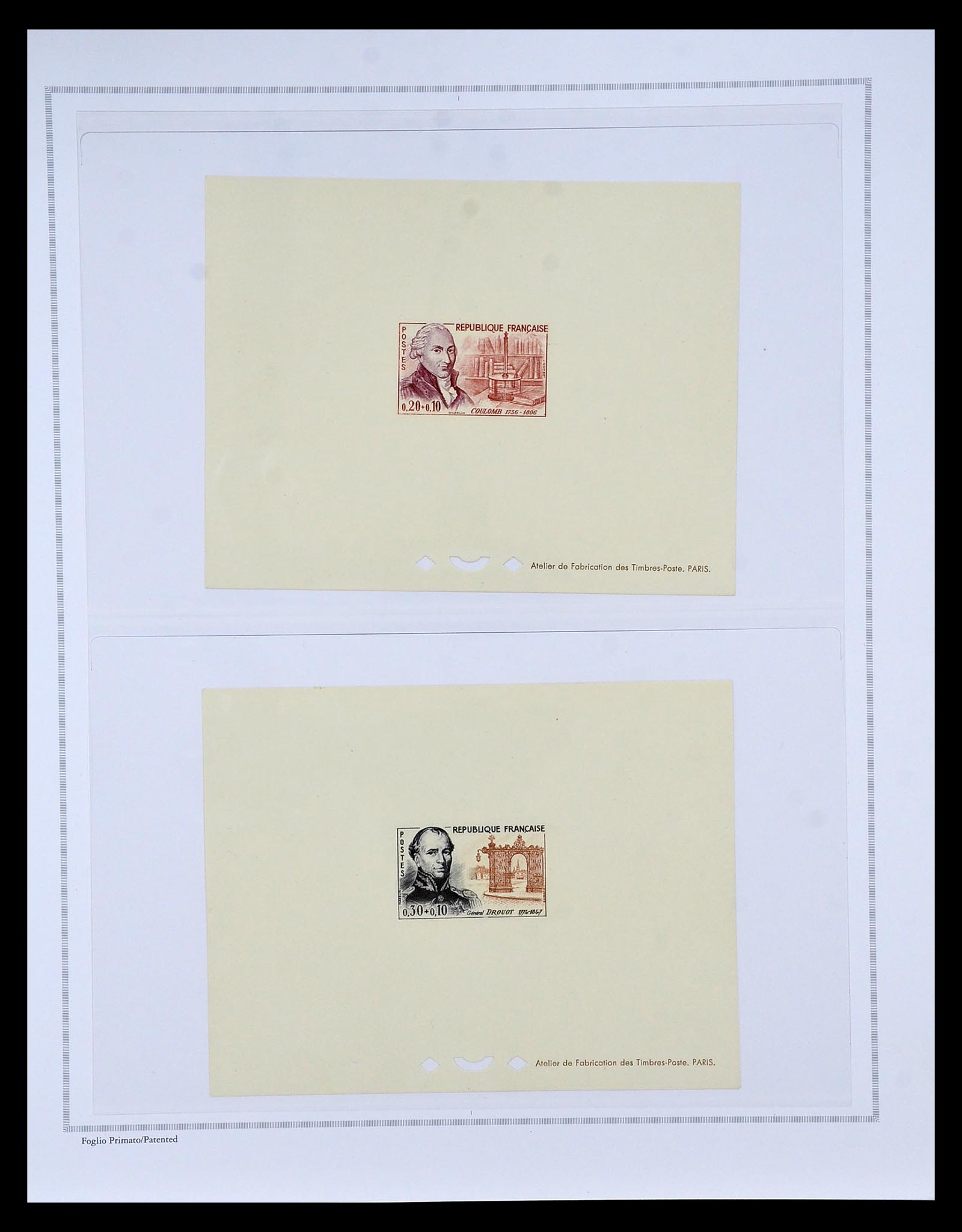 35097 017 - Postzegelverzameling 35097 Frankrijk 1955-1963.
