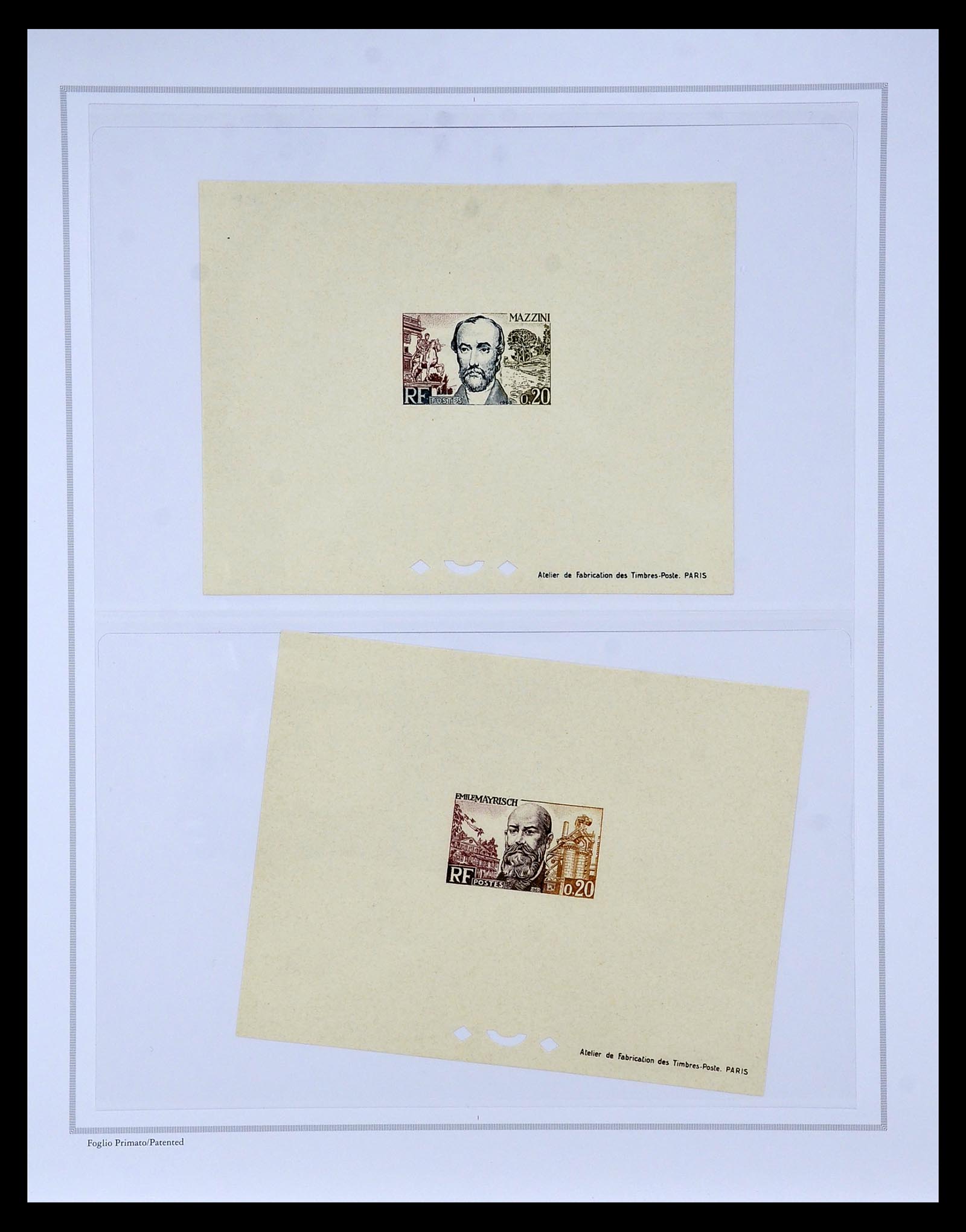 35097 020 - Postzegelverzameling 35097 Frankrijk 1955-1963.