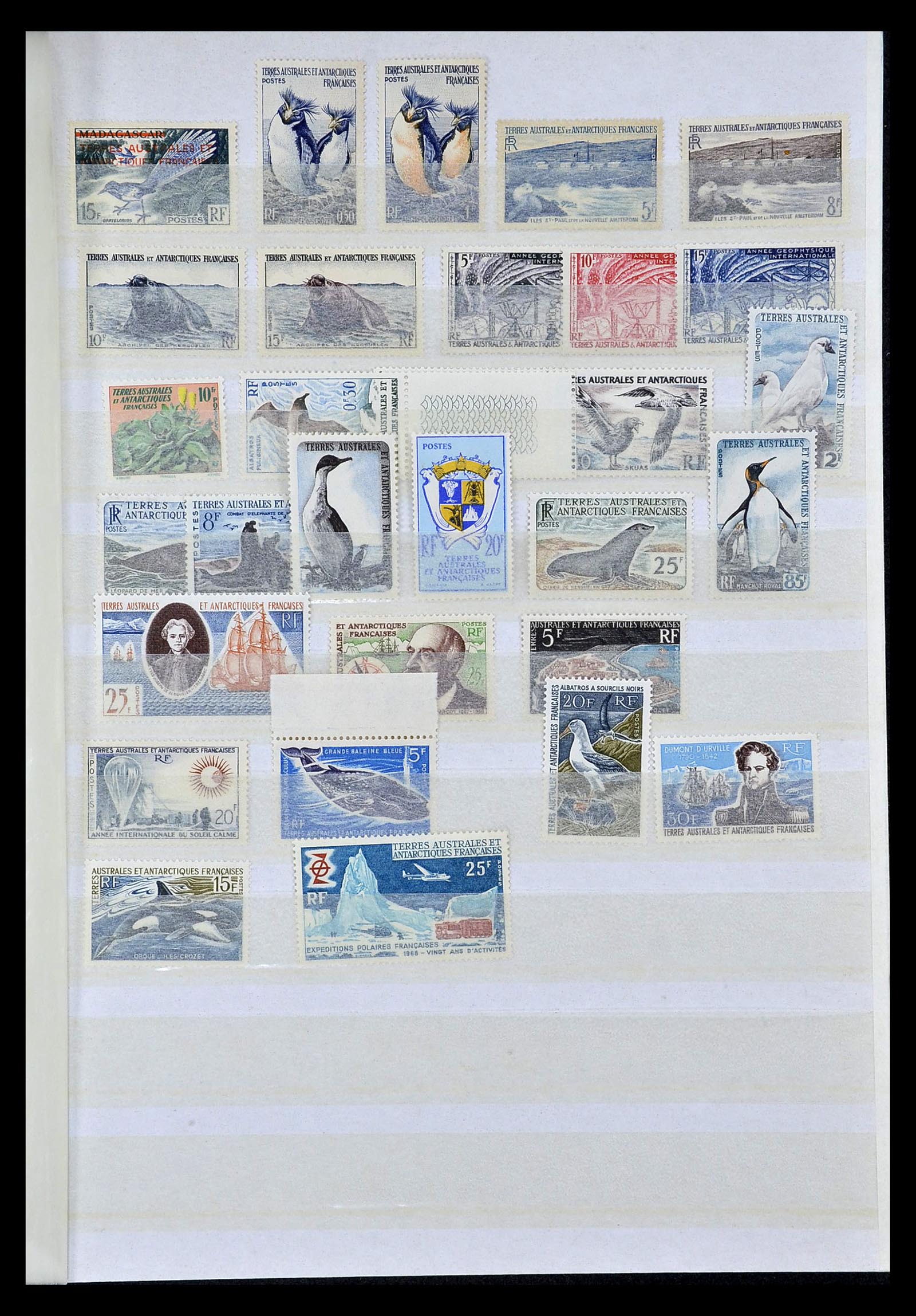 35098 001 - Stamp Collection 35098 T.A.A.F. 1948-1995.