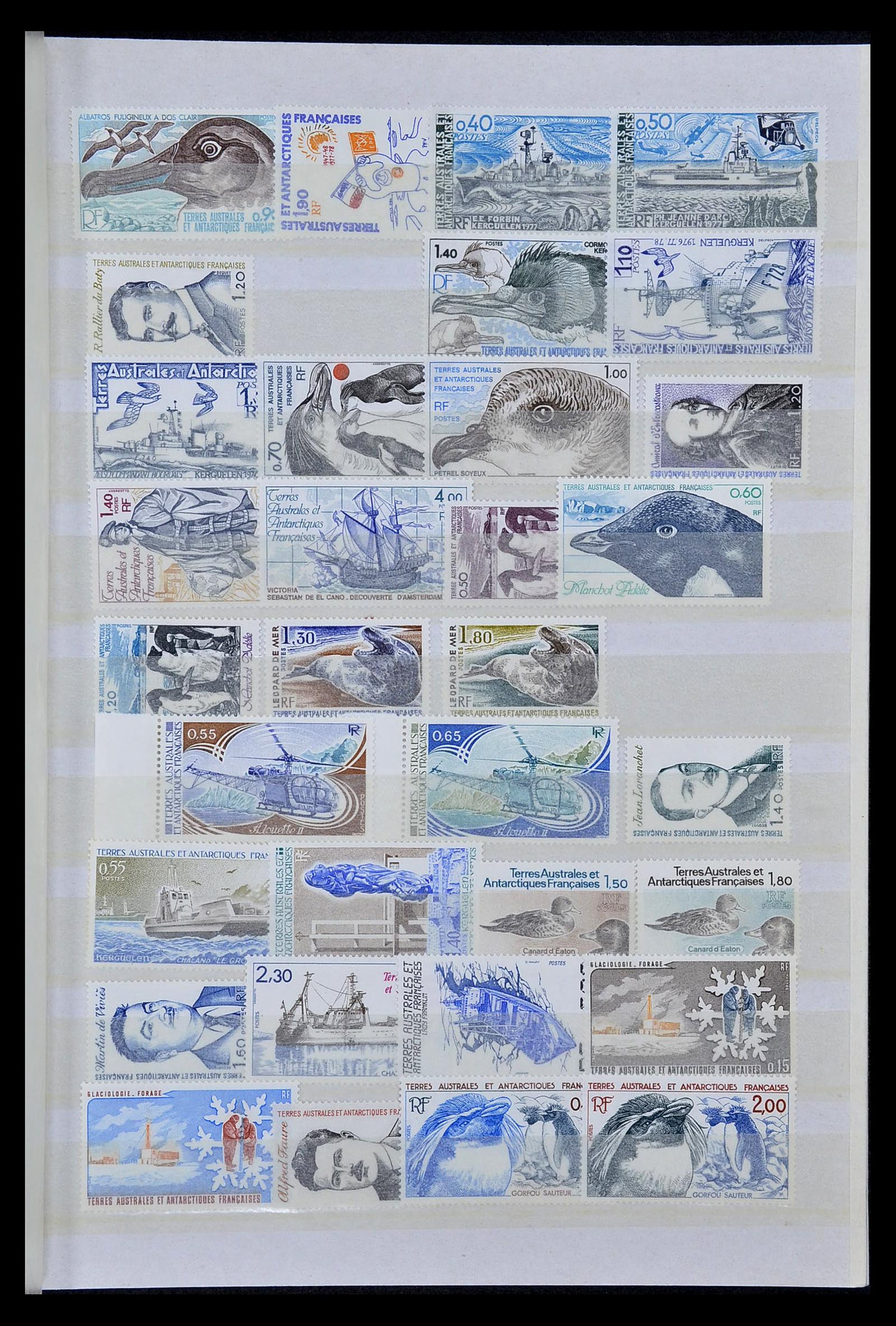 35098 003 - Postzegelverzameling 35098 T.A.A.F. 1948-1995.