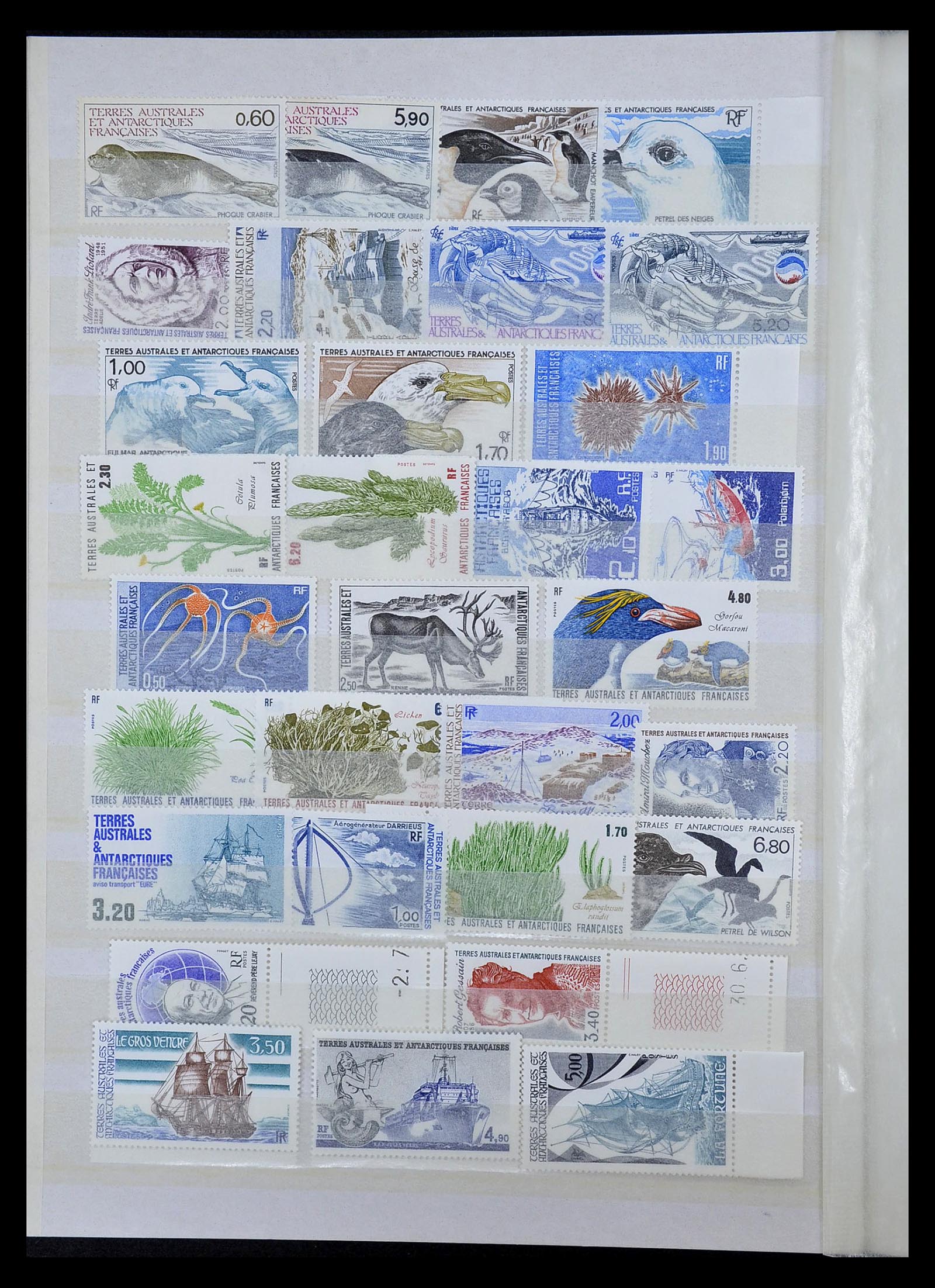 35098 005 - Postzegelverzameling 35098 T.A.A.F. 1948-1995.