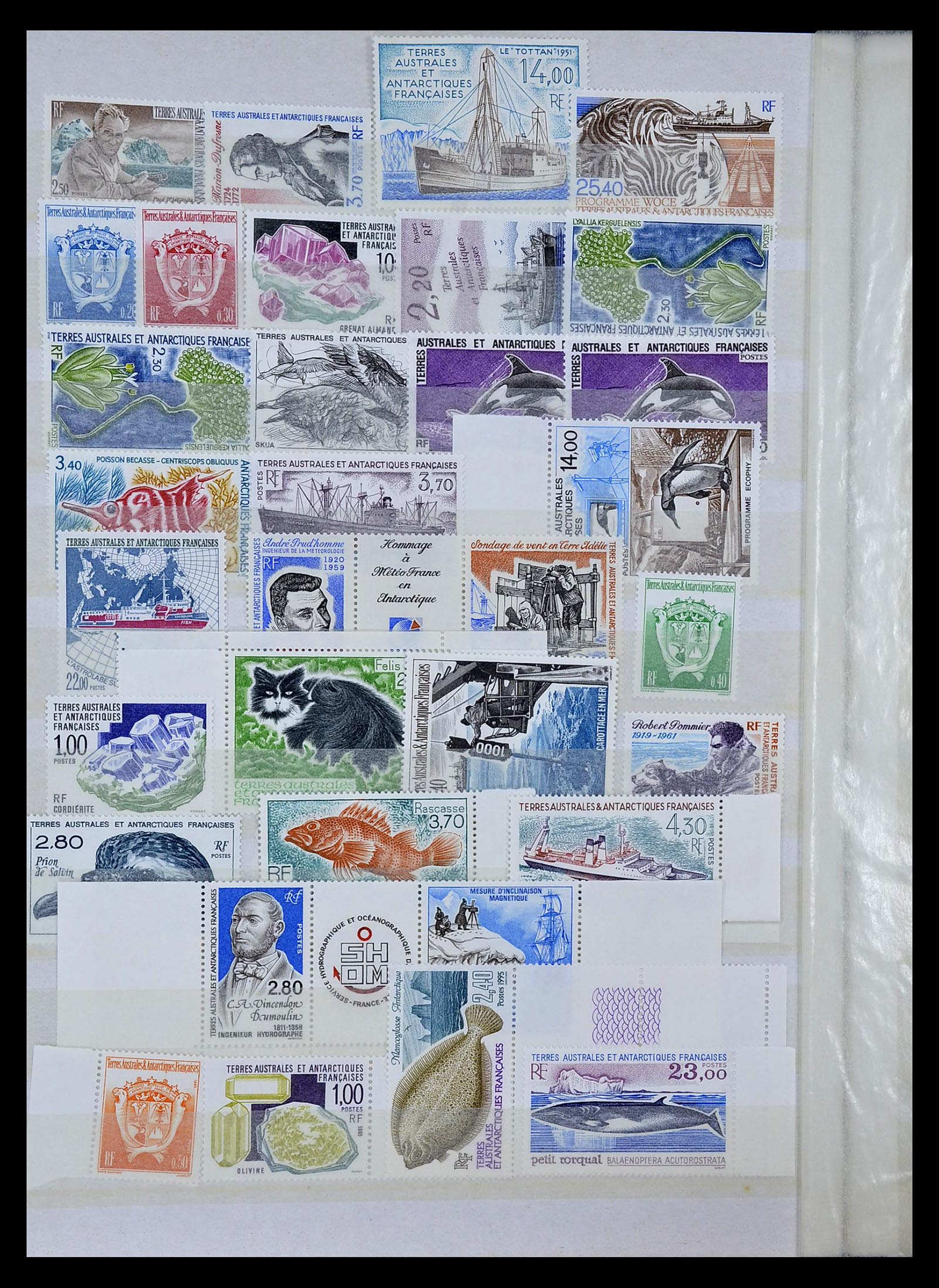 35098 006 - Postzegelverzameling 35098 T.A.A.F. 1948-1995.