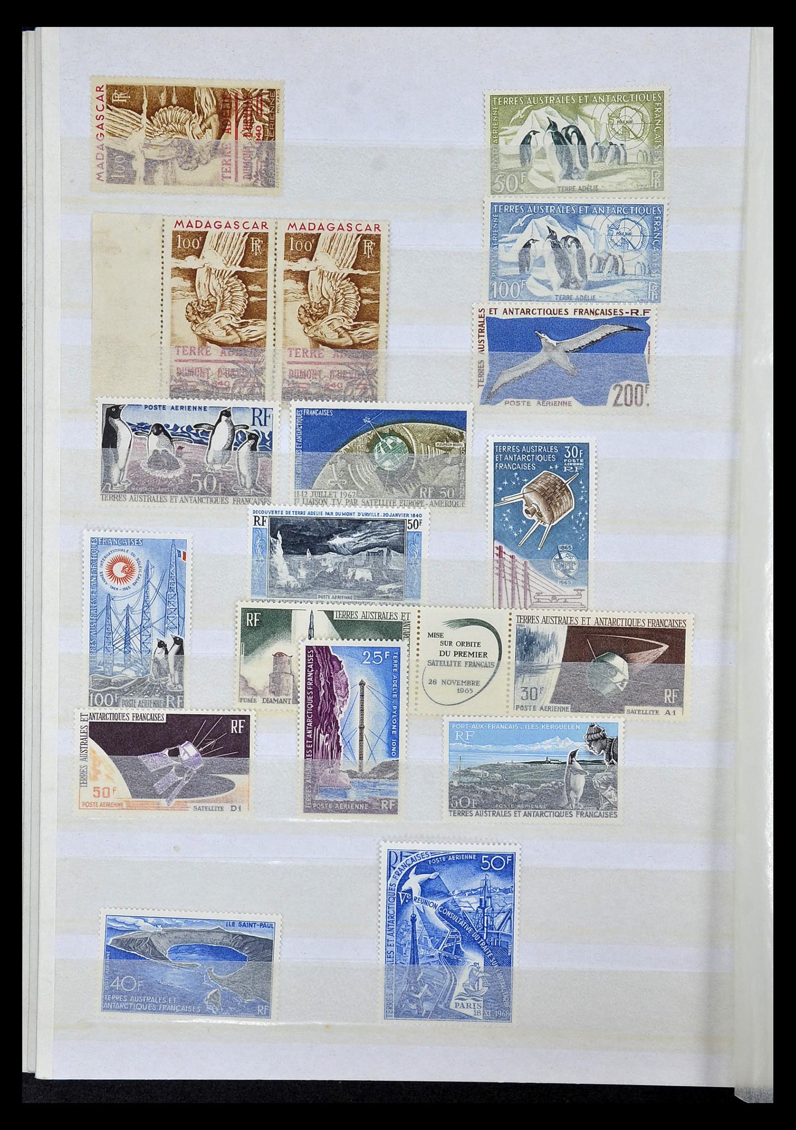 35098 009 - Postzegelverzameling 35098 T.A.A.F. 1948-1995.