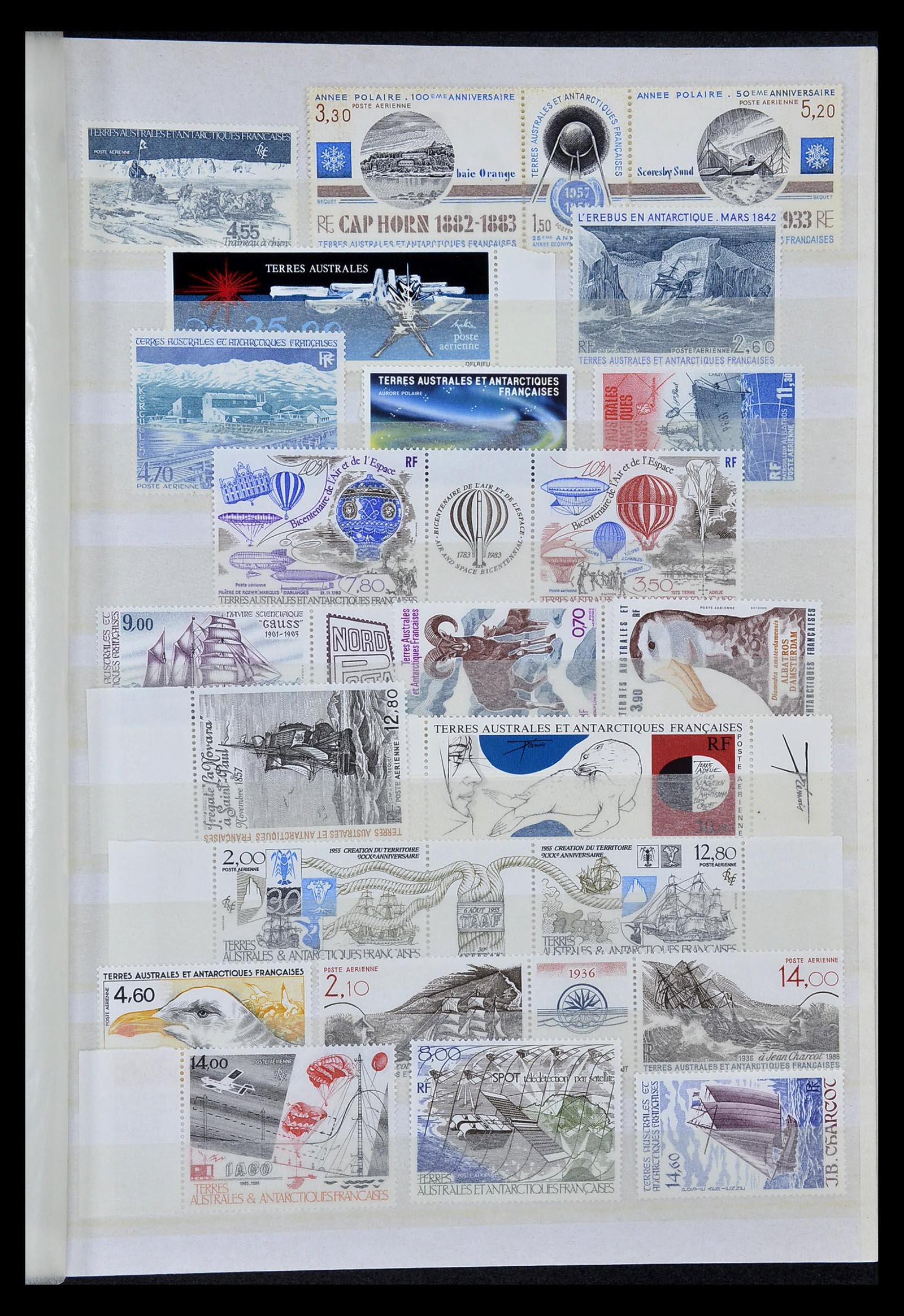 35098 011 - Postzegelverzameling 35098 T.A.A.F. 1948-1995.