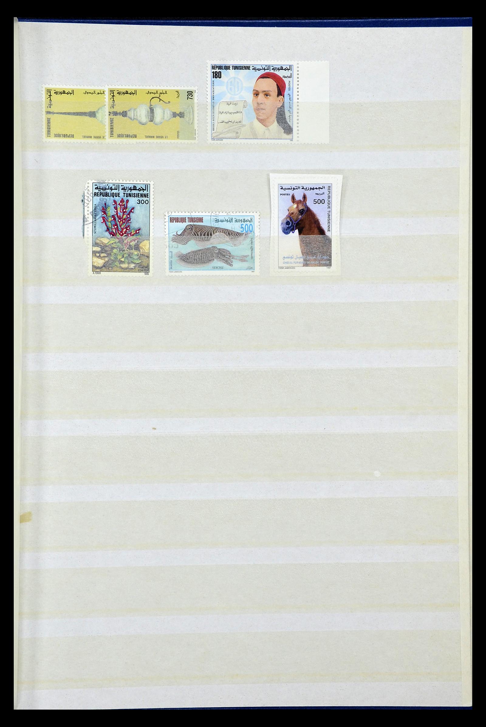 35099 024 - Postzegelverzameling 35099 Tunesië 1888-1995.