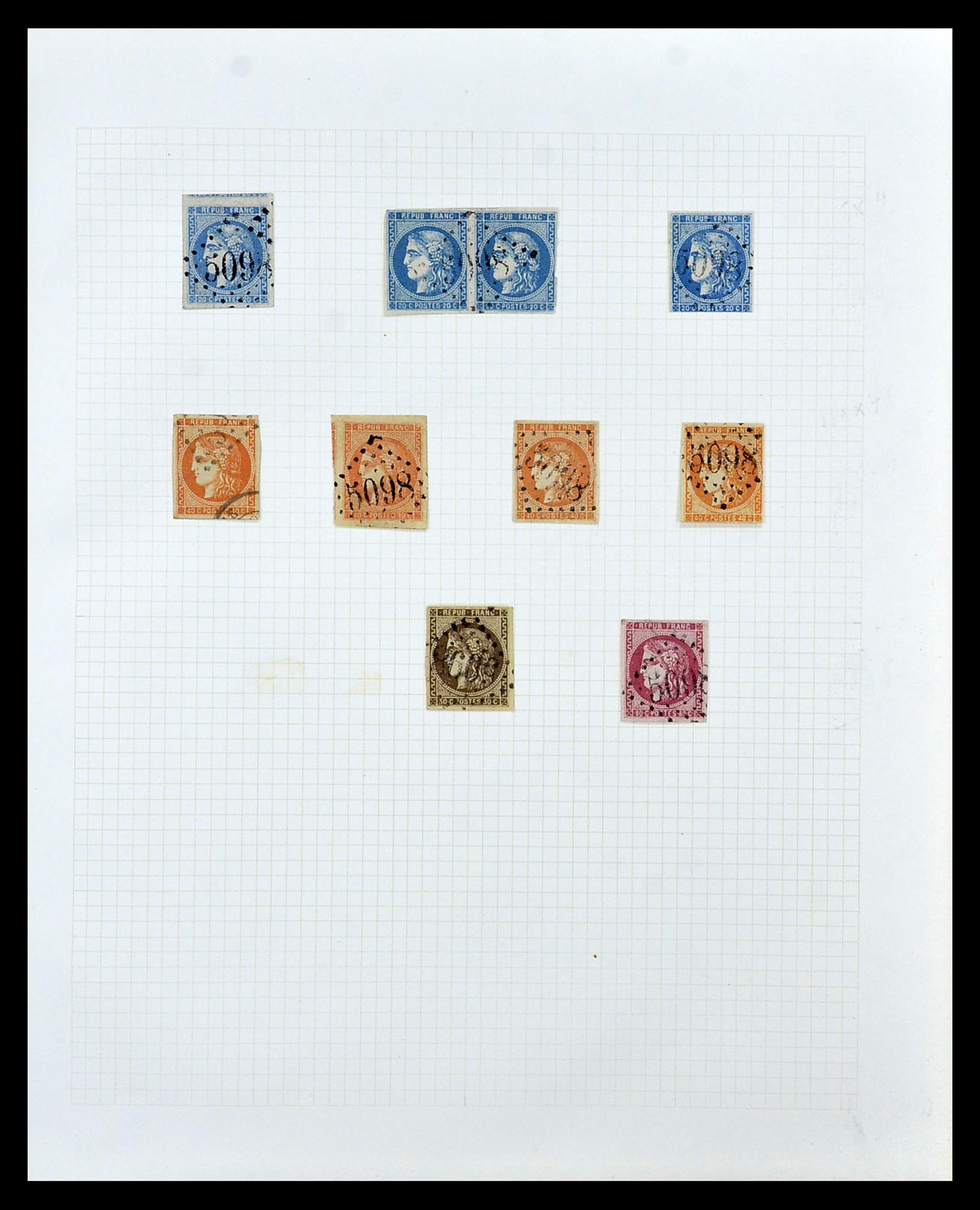 35100 026 - Postzegelverzameling 35100 Franse post in de Levant SUPERverzameling 