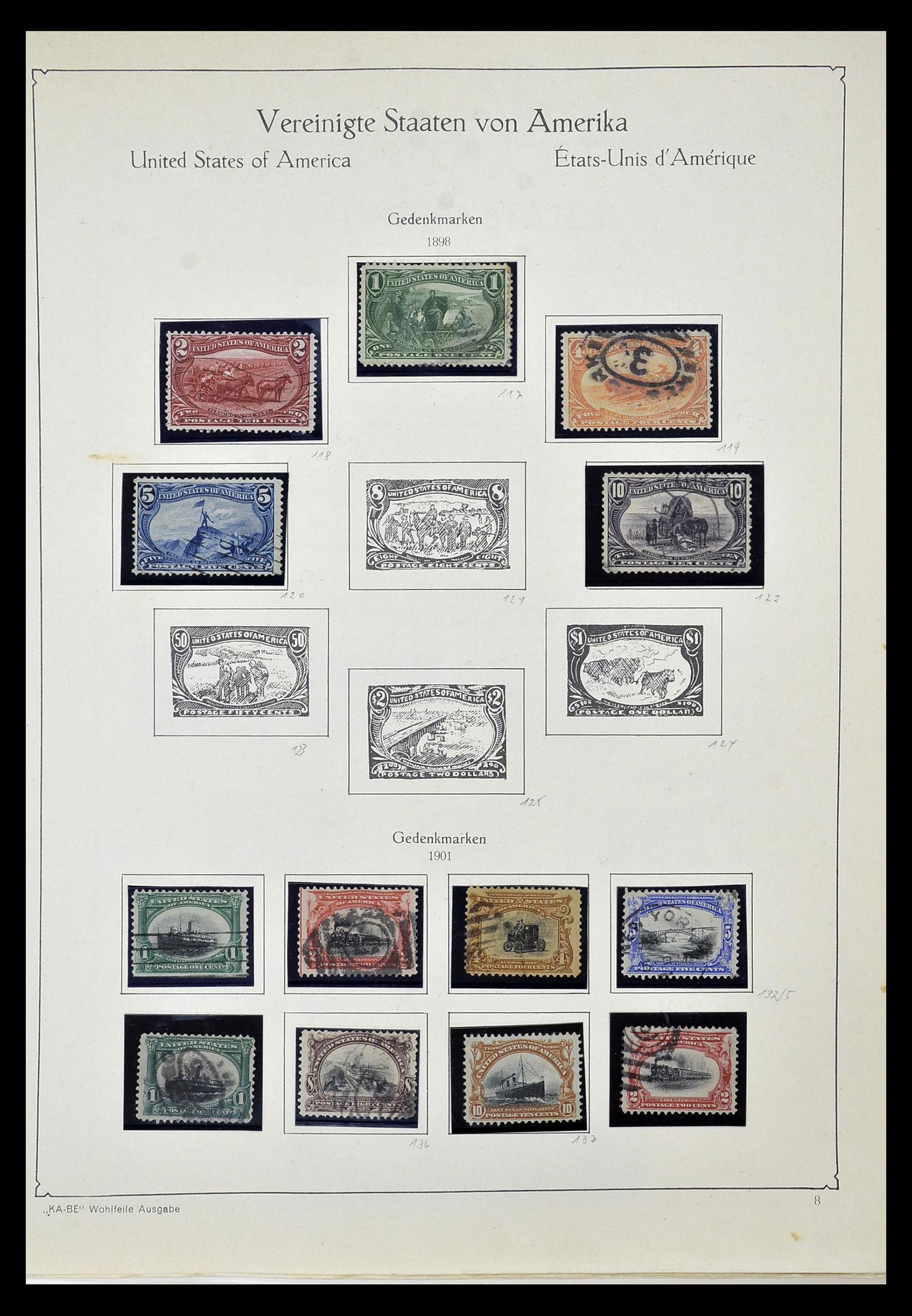 35102 009 - Stamp Collection 35102 USA 1851-1966.