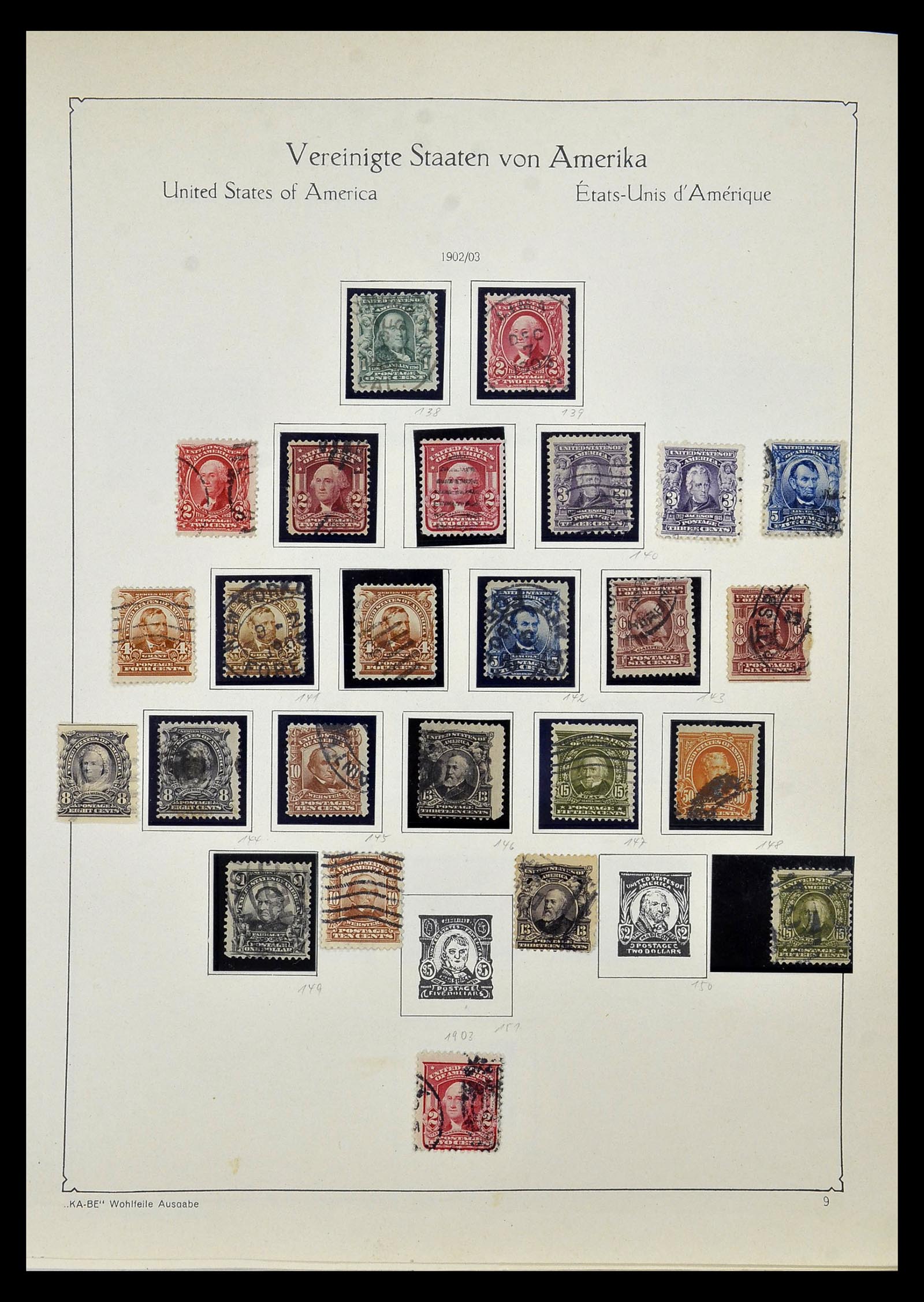 35102 012 - Postzegelverzameling 35102 USA 1851-1966.