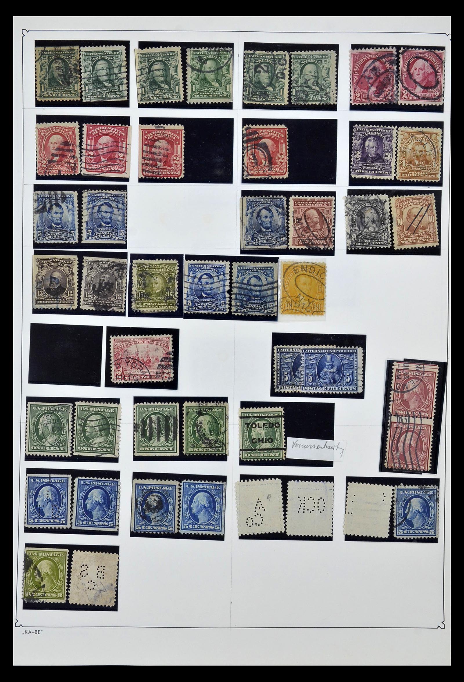 35102 015 - Postzegelverzameling 35102 USA 1851-1966.