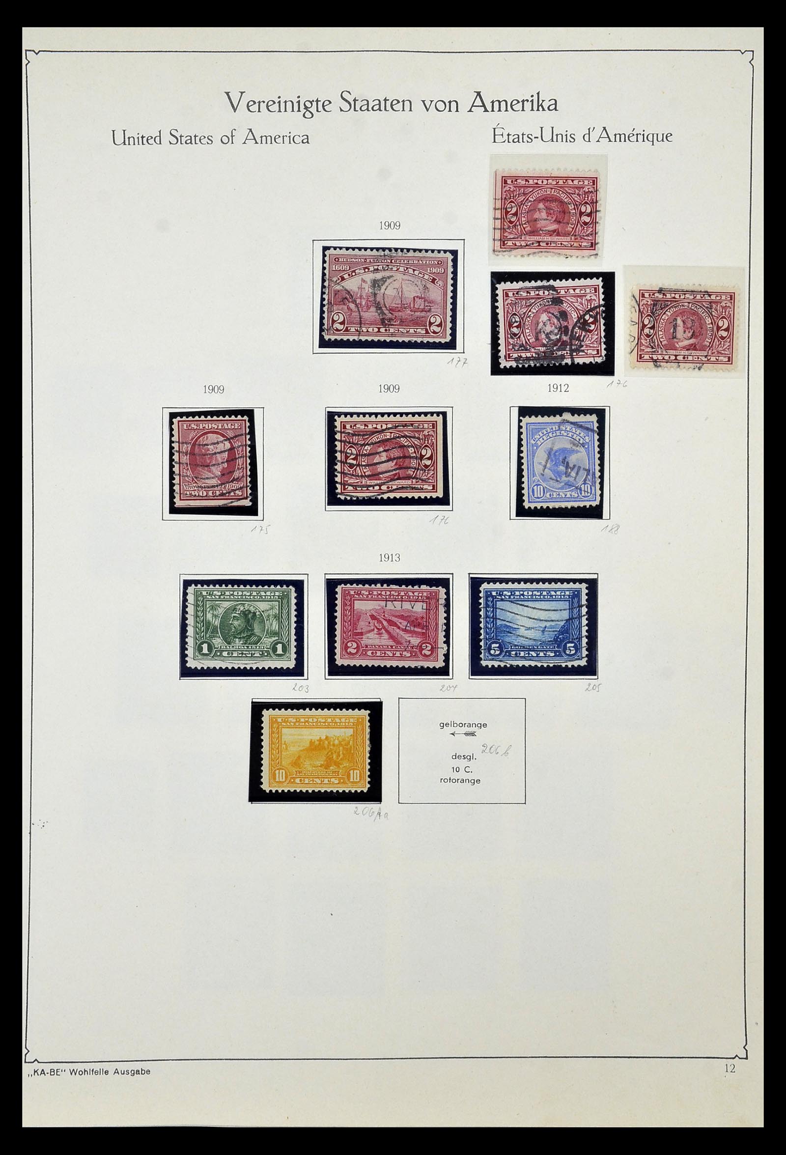 35102 016 - Postzegelverzameling 35102 USA 1851-1966.