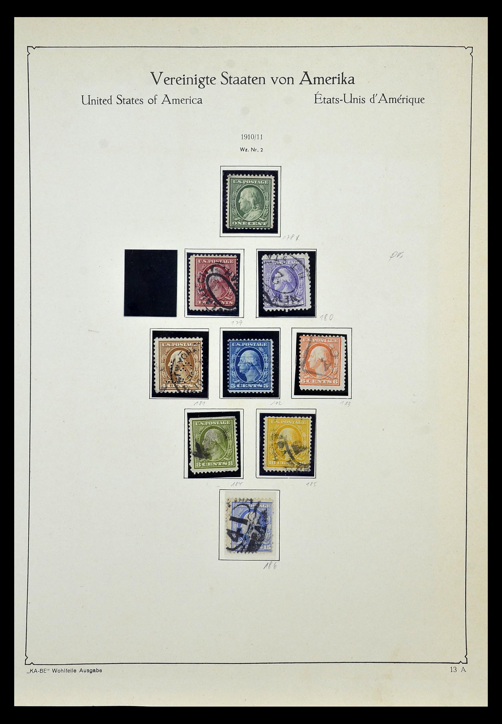 35102 020 - Postzegelverzameling 35102 USA 1851-1966.