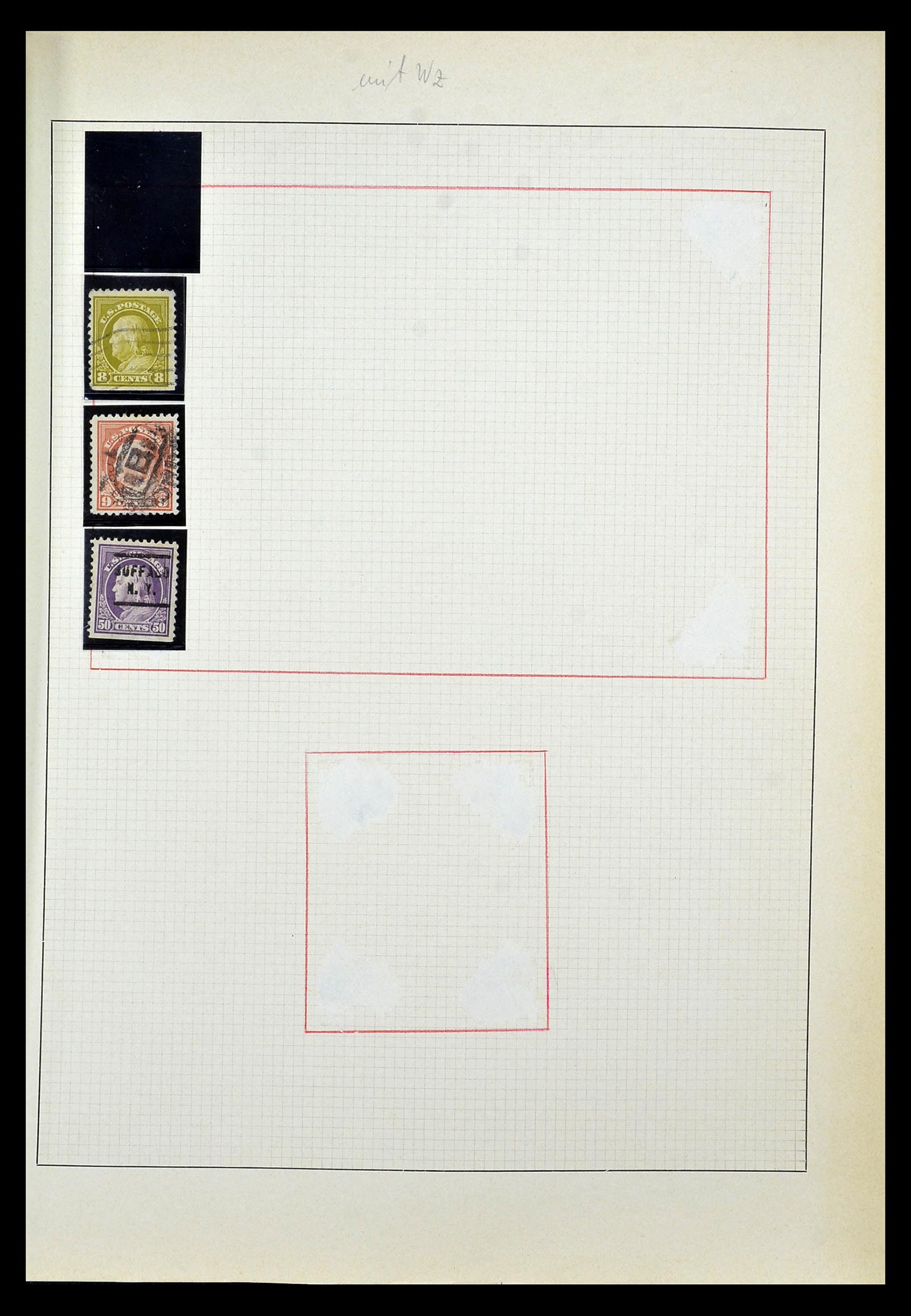 35102 021 - Postzegelverzameling 35102 USA 1851-1966.
